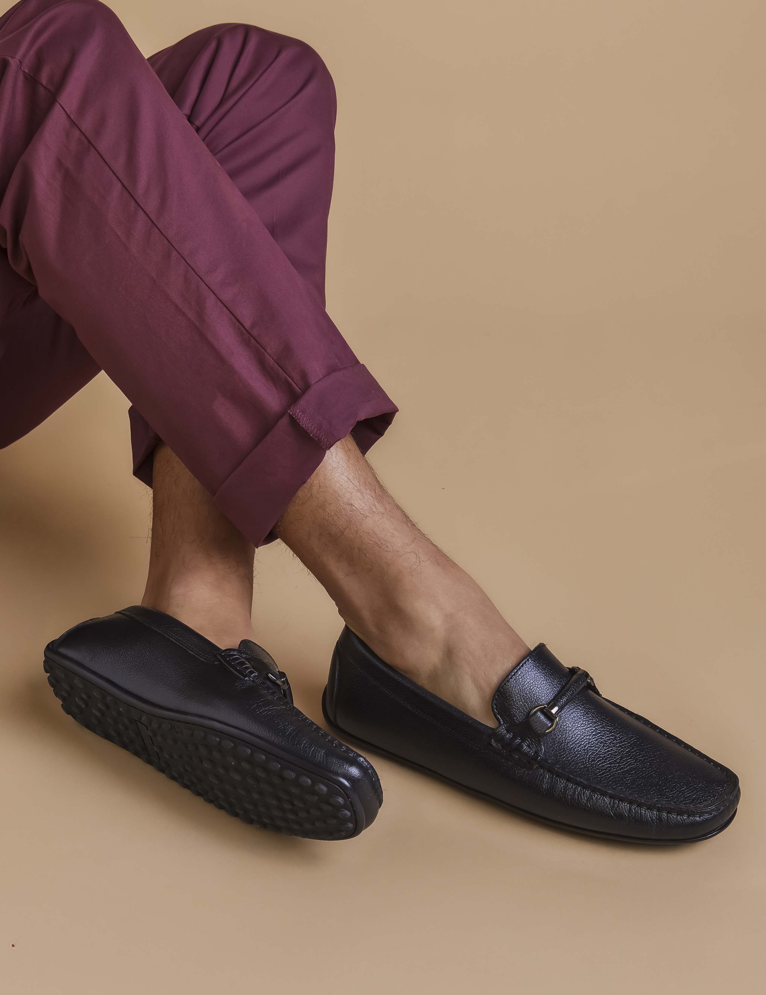 Leather Slip-On Loafers 5 of 8