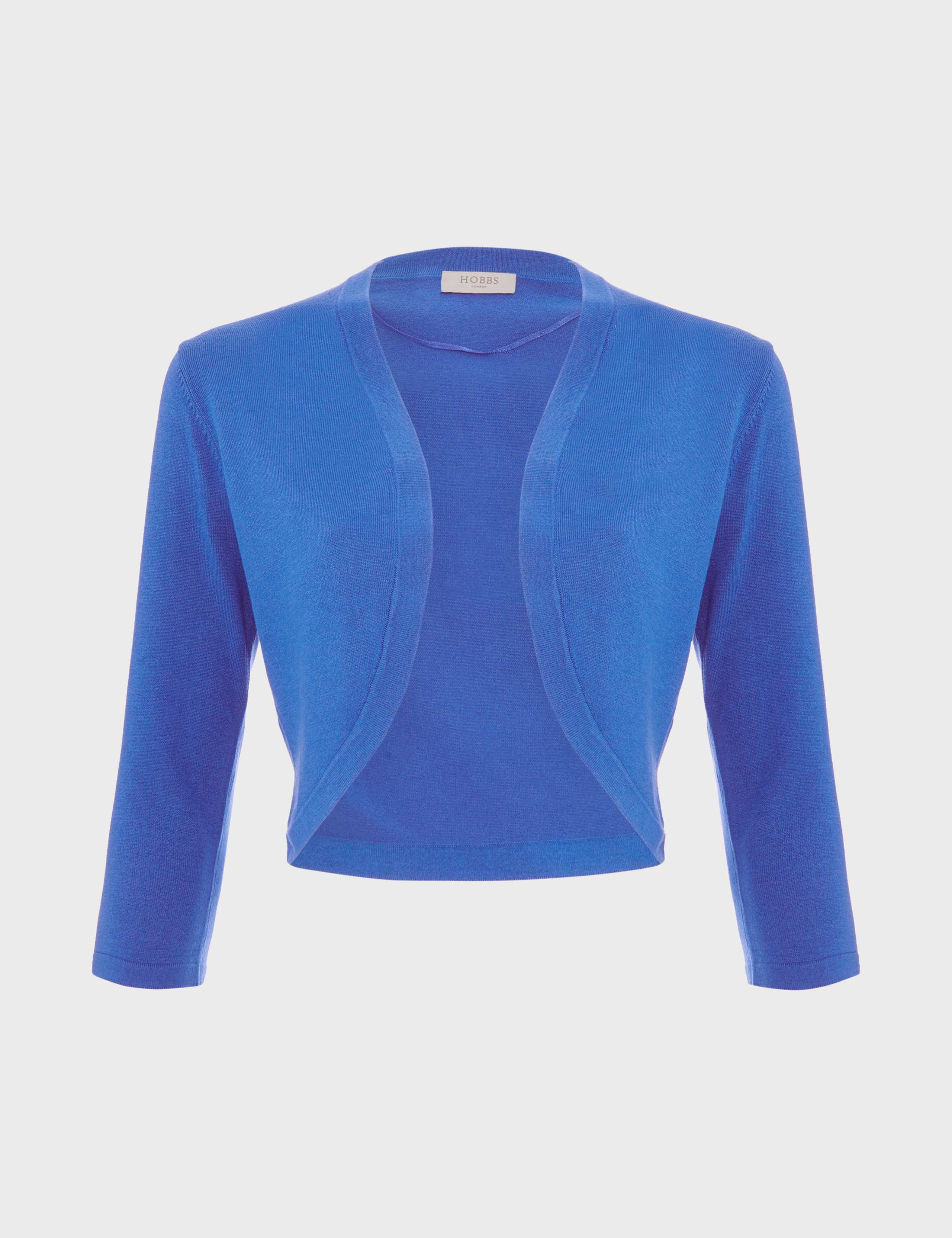 Open Neck Cropped Cardigan 2 of 5