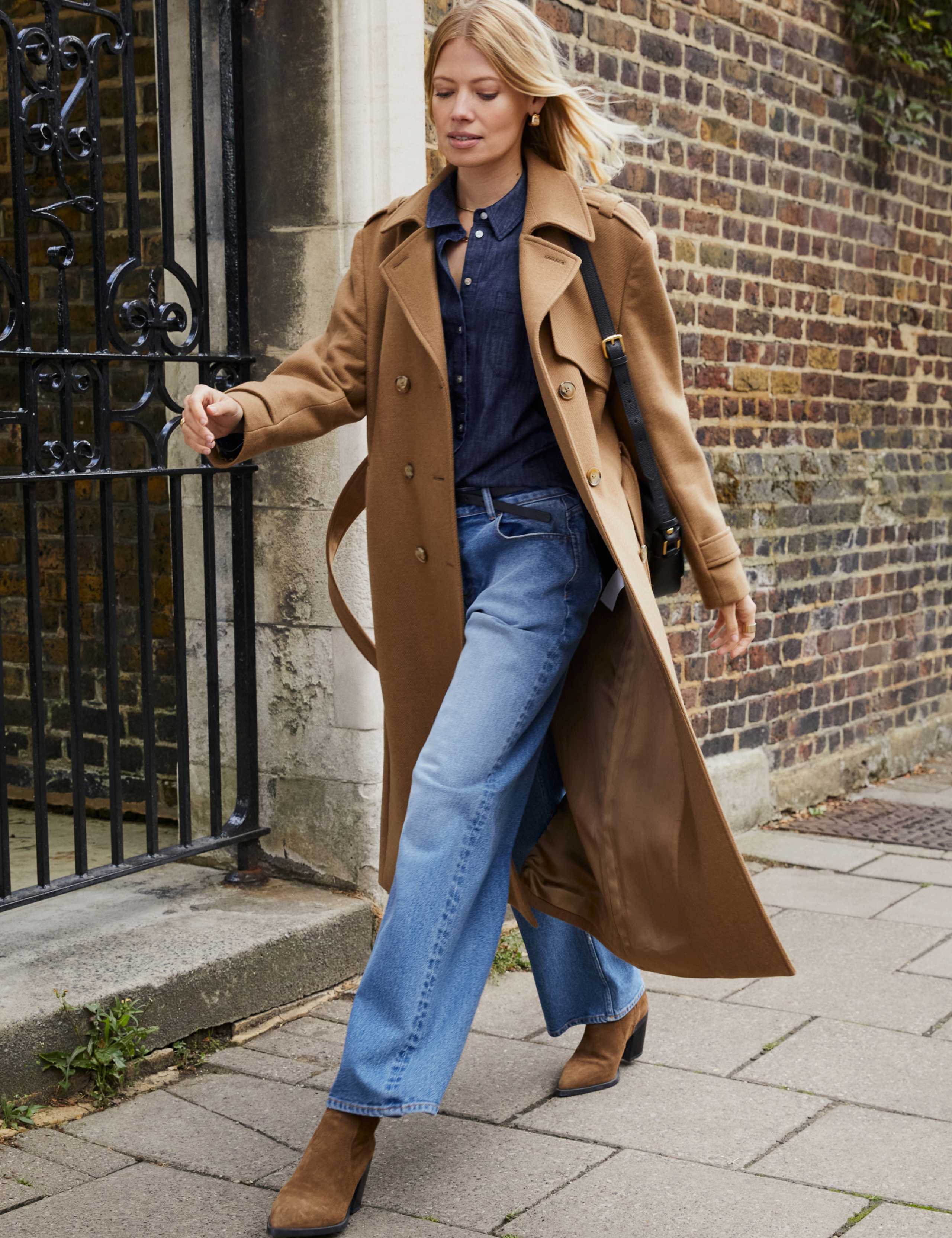 High Waisted Slouchy Wide Leg Jeans 6 of 8