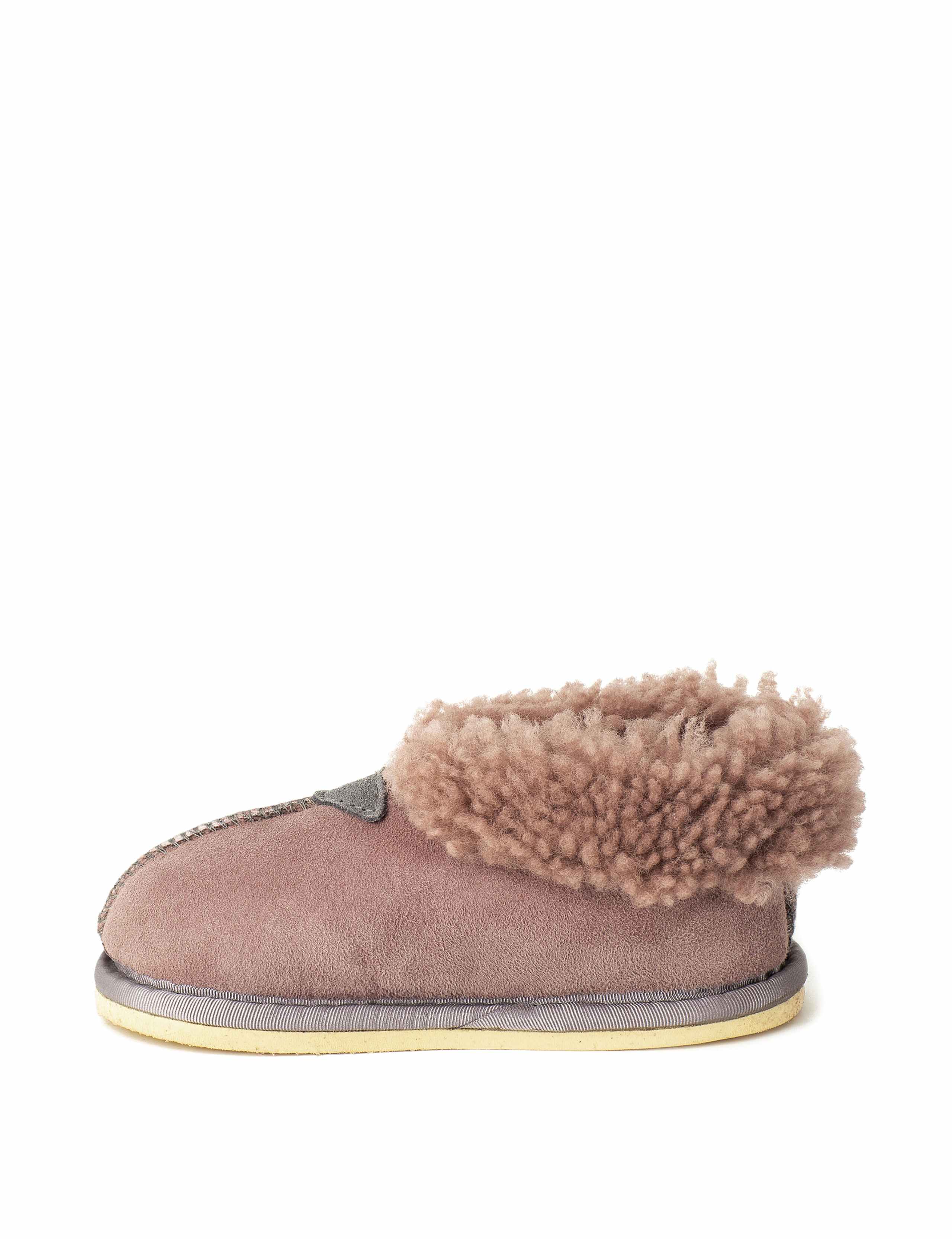 Kids' Sheepskin Slipper Boots 5 of 5