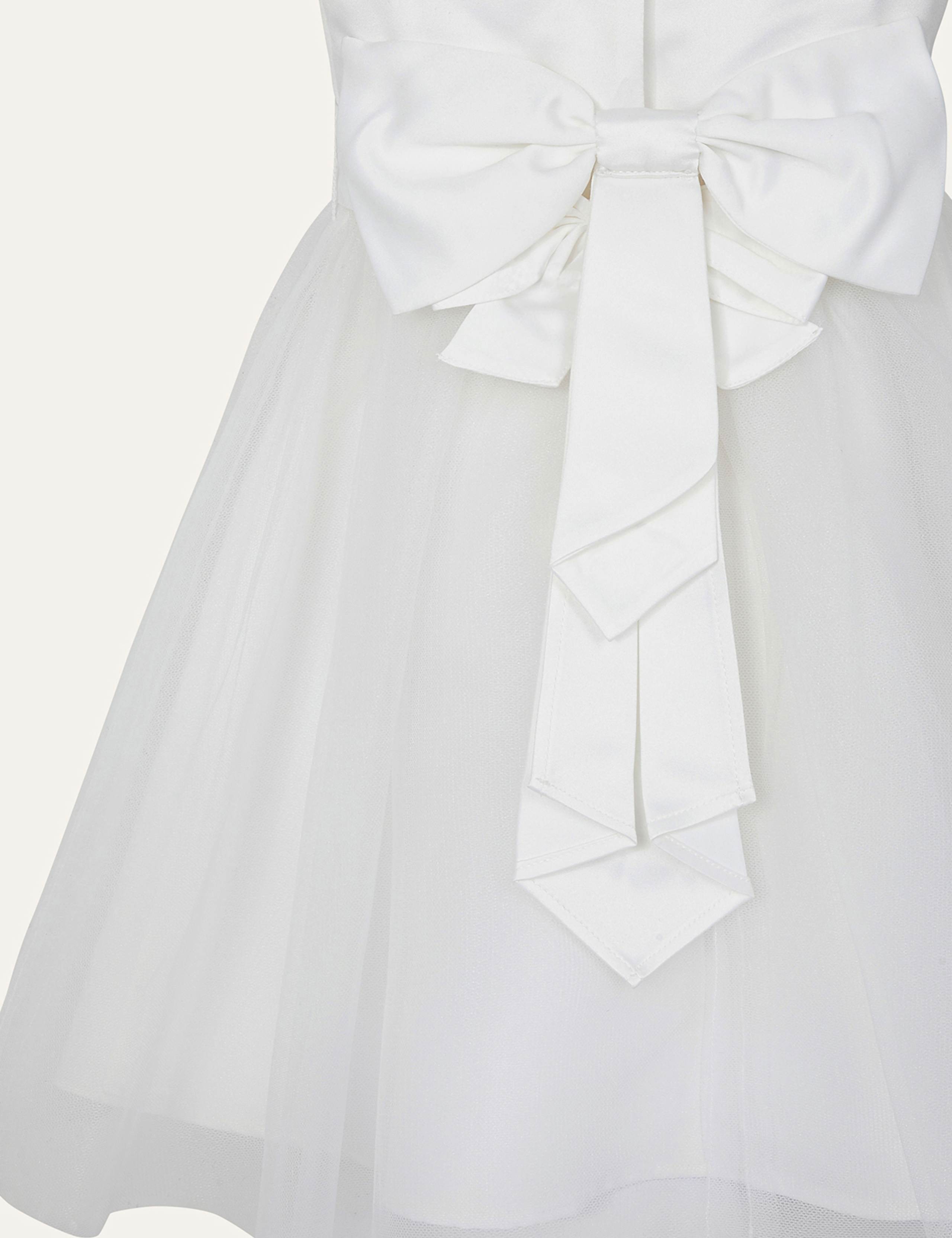 Satin Tulle Occasion Dress (0-3 Yrs) 3 of 3