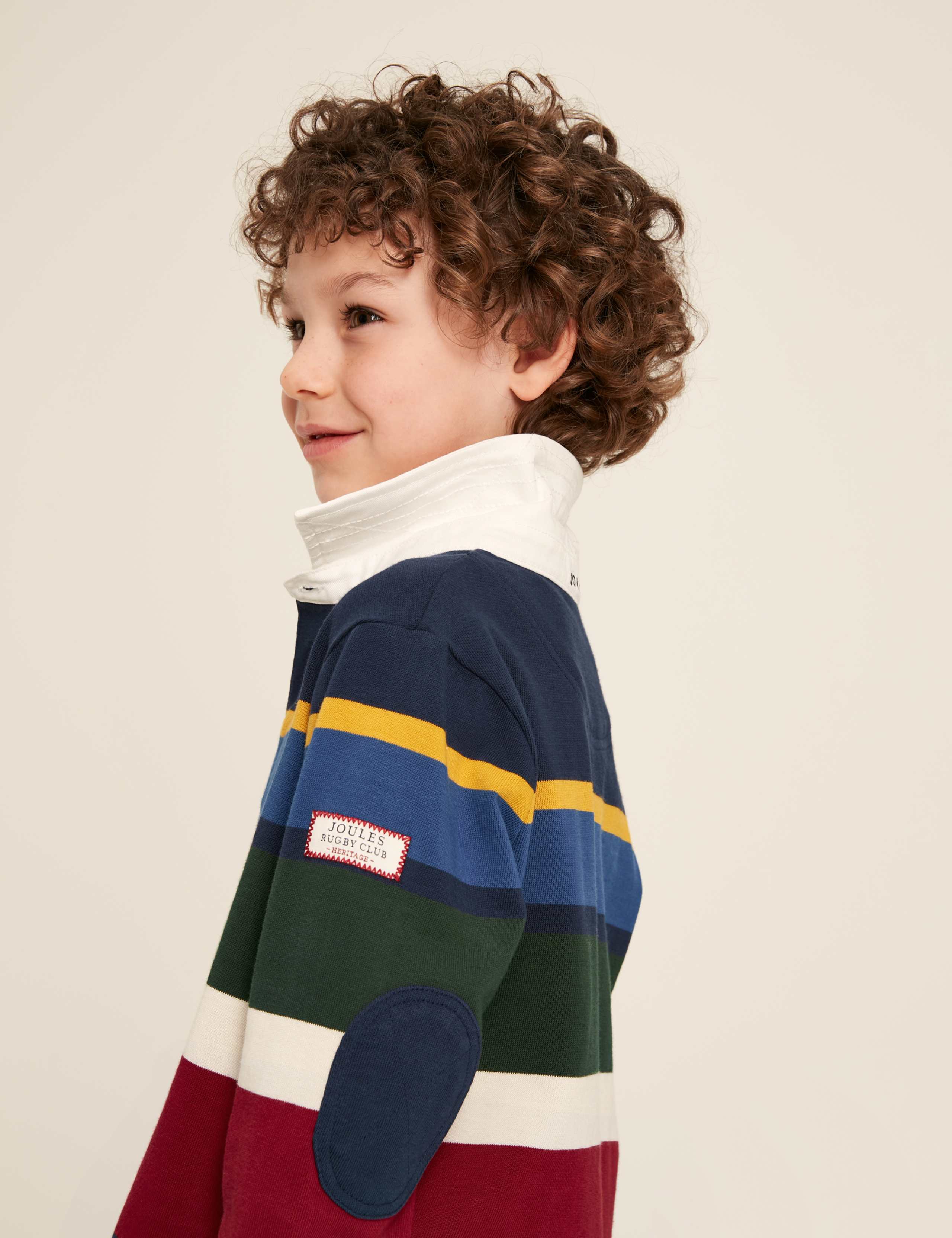 Pure Cotton Rugby Shirt (2-12 Yrs) 4 of 6