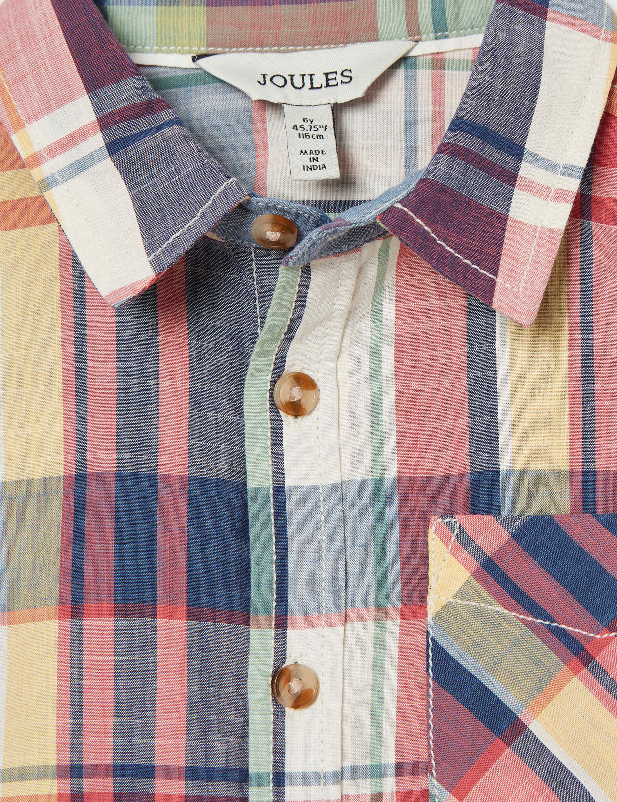 Pure Cotton Checked Shirt (2-12 Yrs) 3 of 4