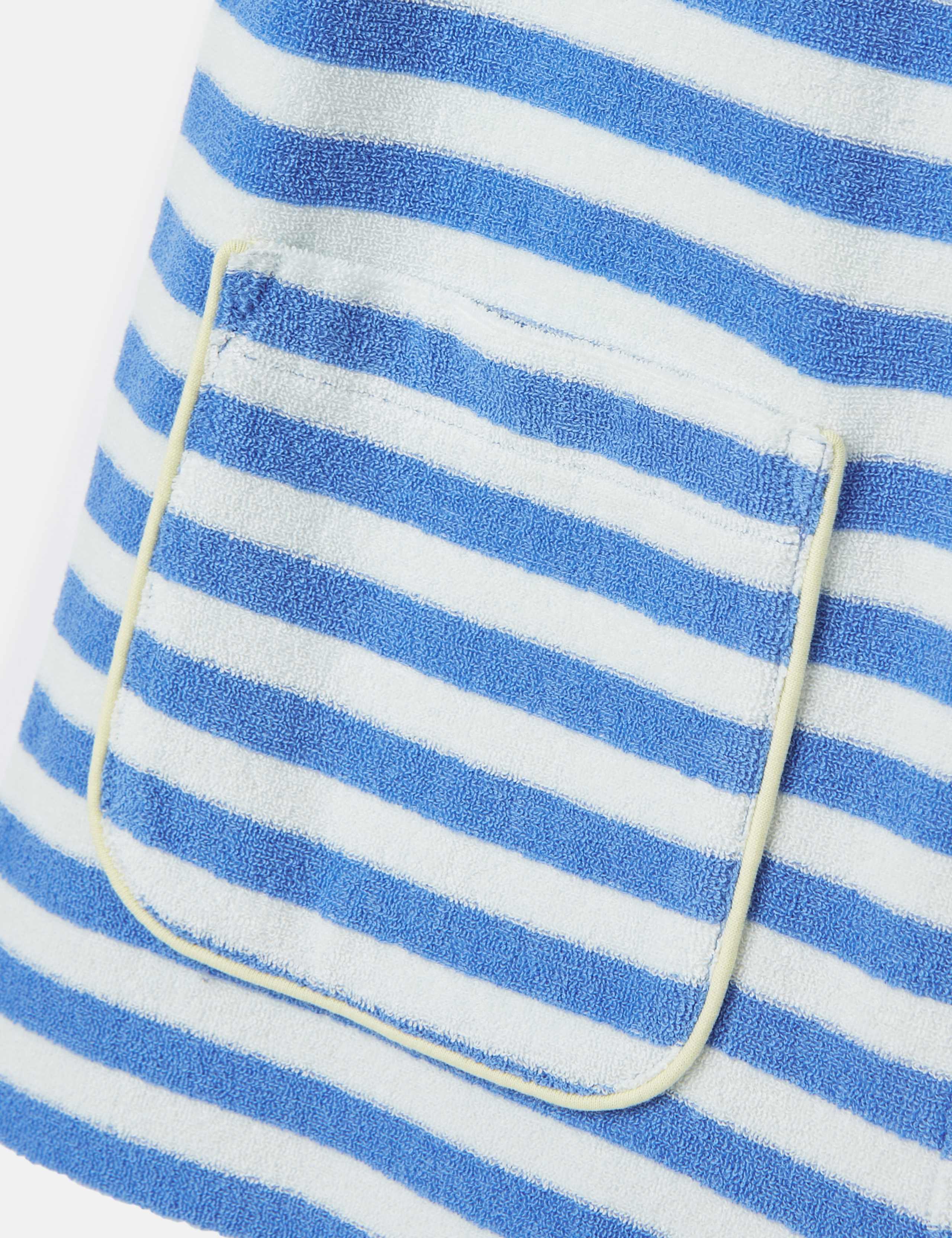 Pure Cotton Towelling Striped Playsuit (2-6 Yrs) 5 of 5