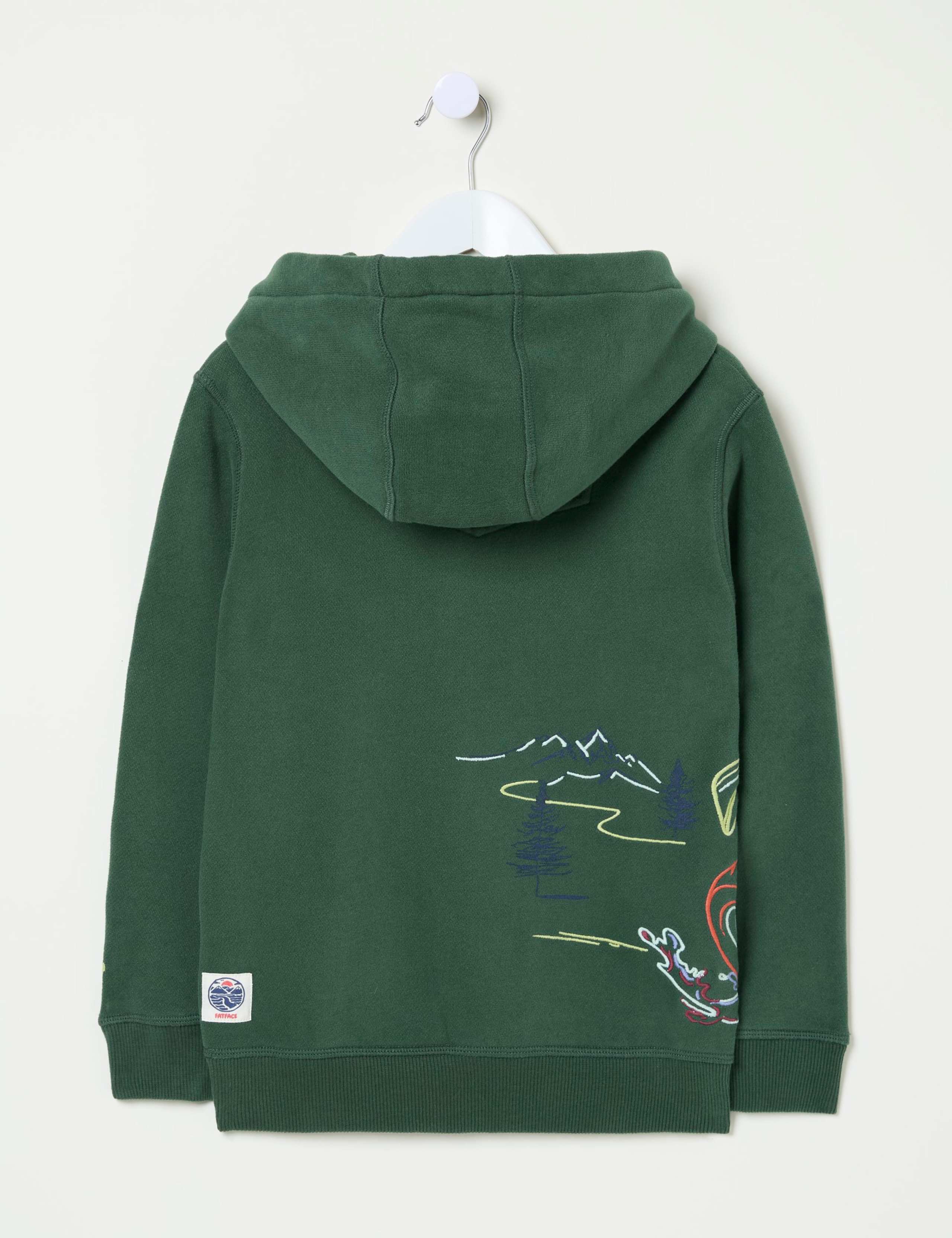 Cotton Blend Print Hoodie (3-13 Yrs) 6 of 6