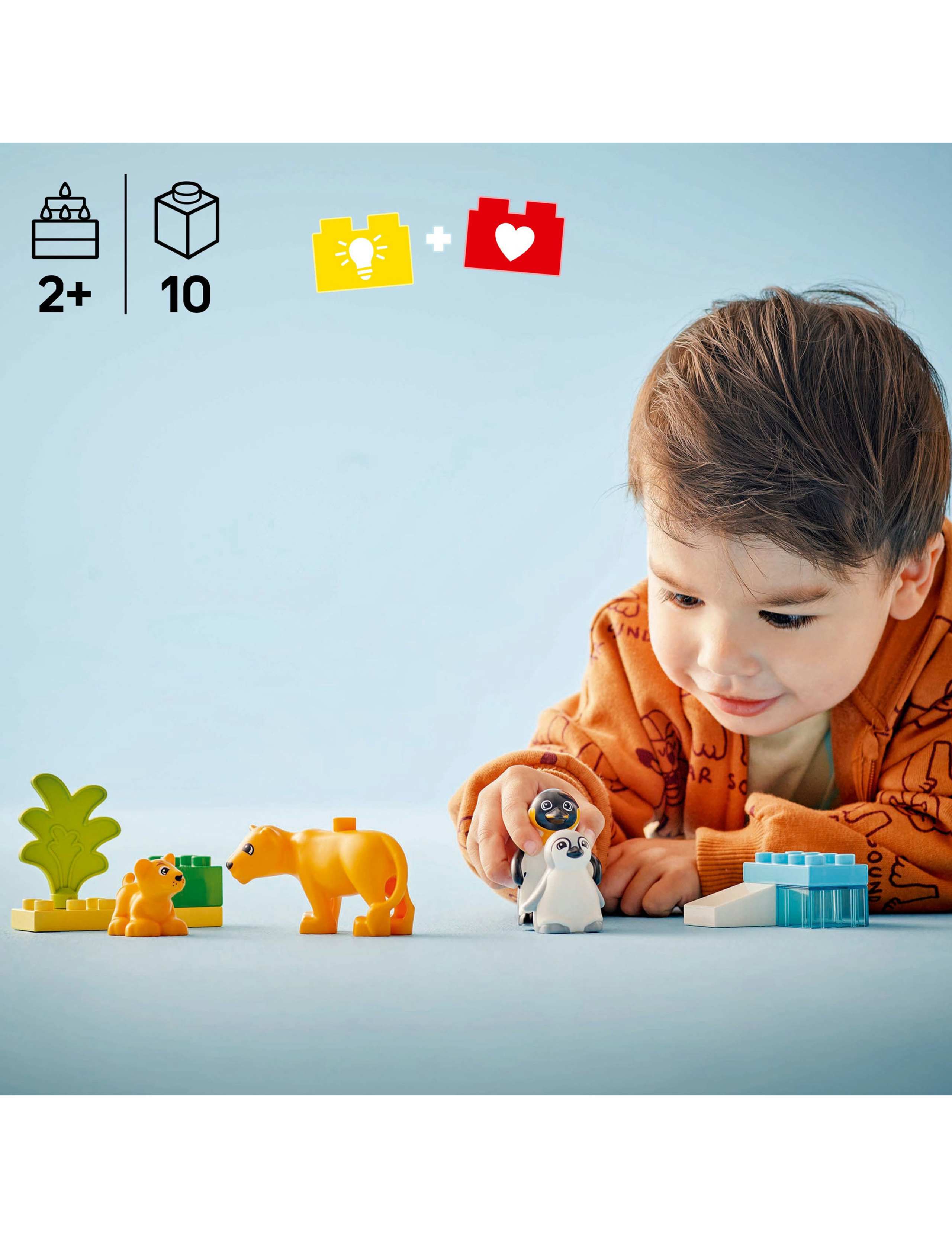LEGO® DUPLO Wild Animal Families: Penguins & Lions 10442 (2+ Yrs) 5 of 6