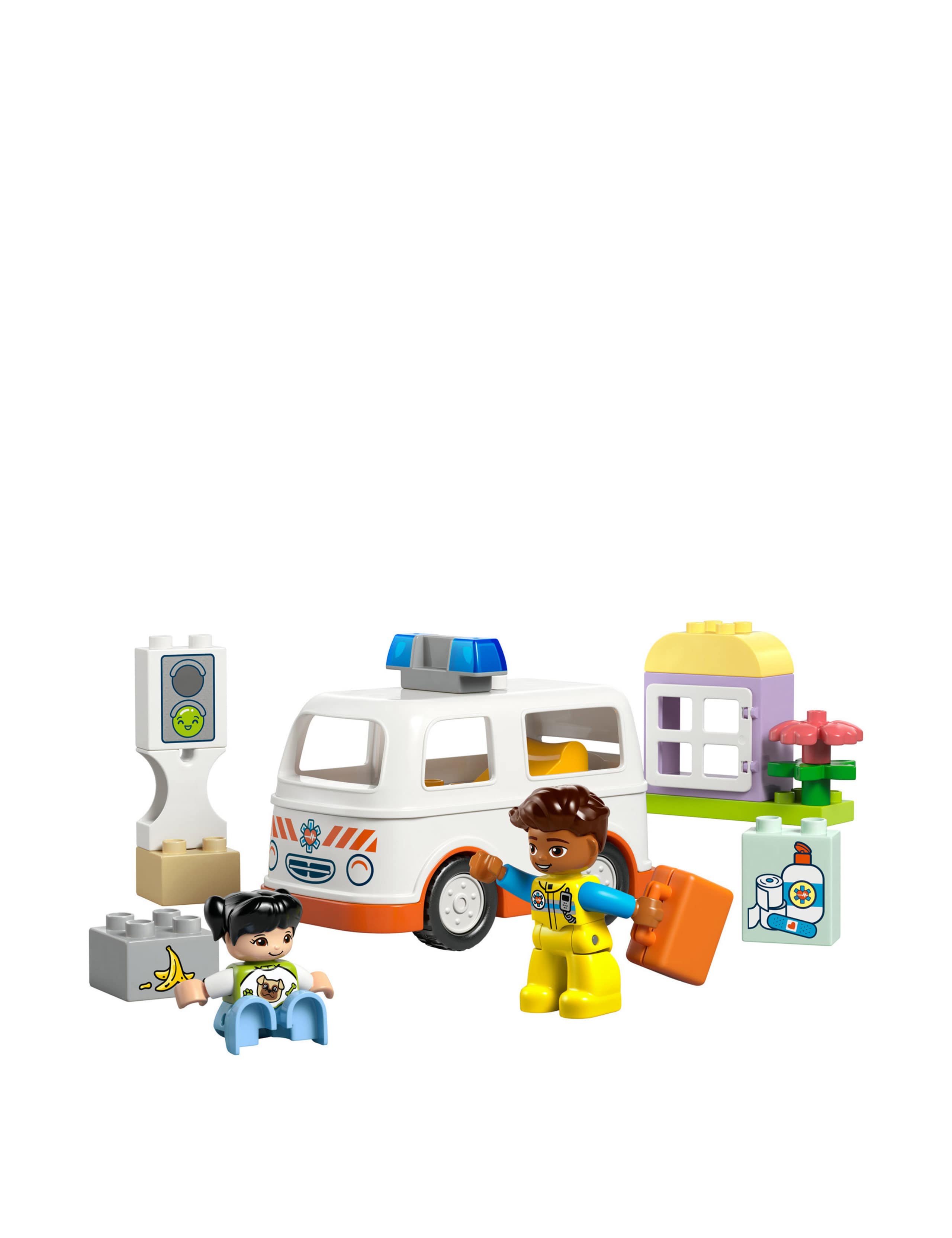LEGO® DUPLO Ambulance & Driver Educational Toys 10447  (2+ Yrs) 6 of 6