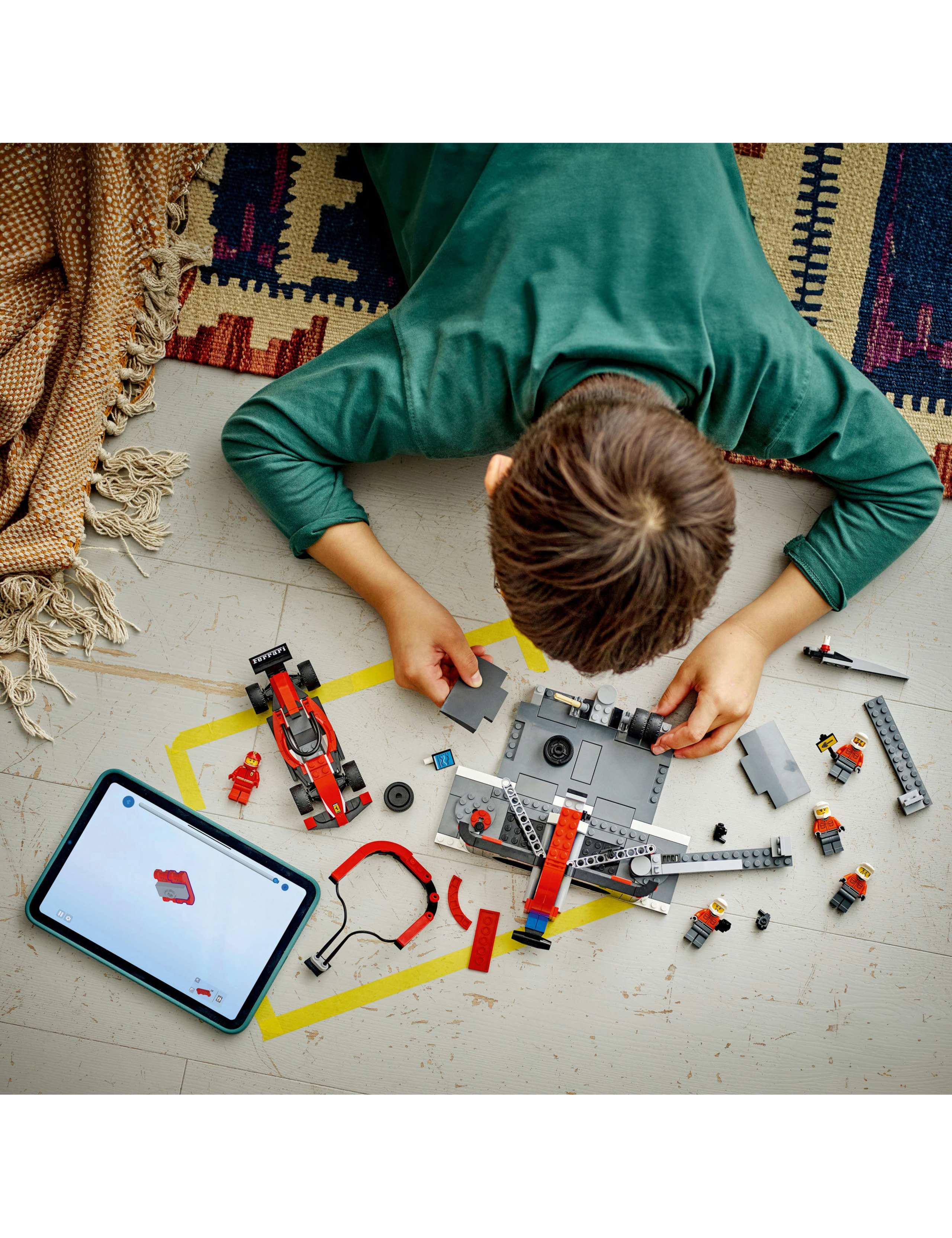 LEGO® City F1 Pit Stop & Pit Crew with Ferrari Car 60443 (6+ Yrs) 2 of 6