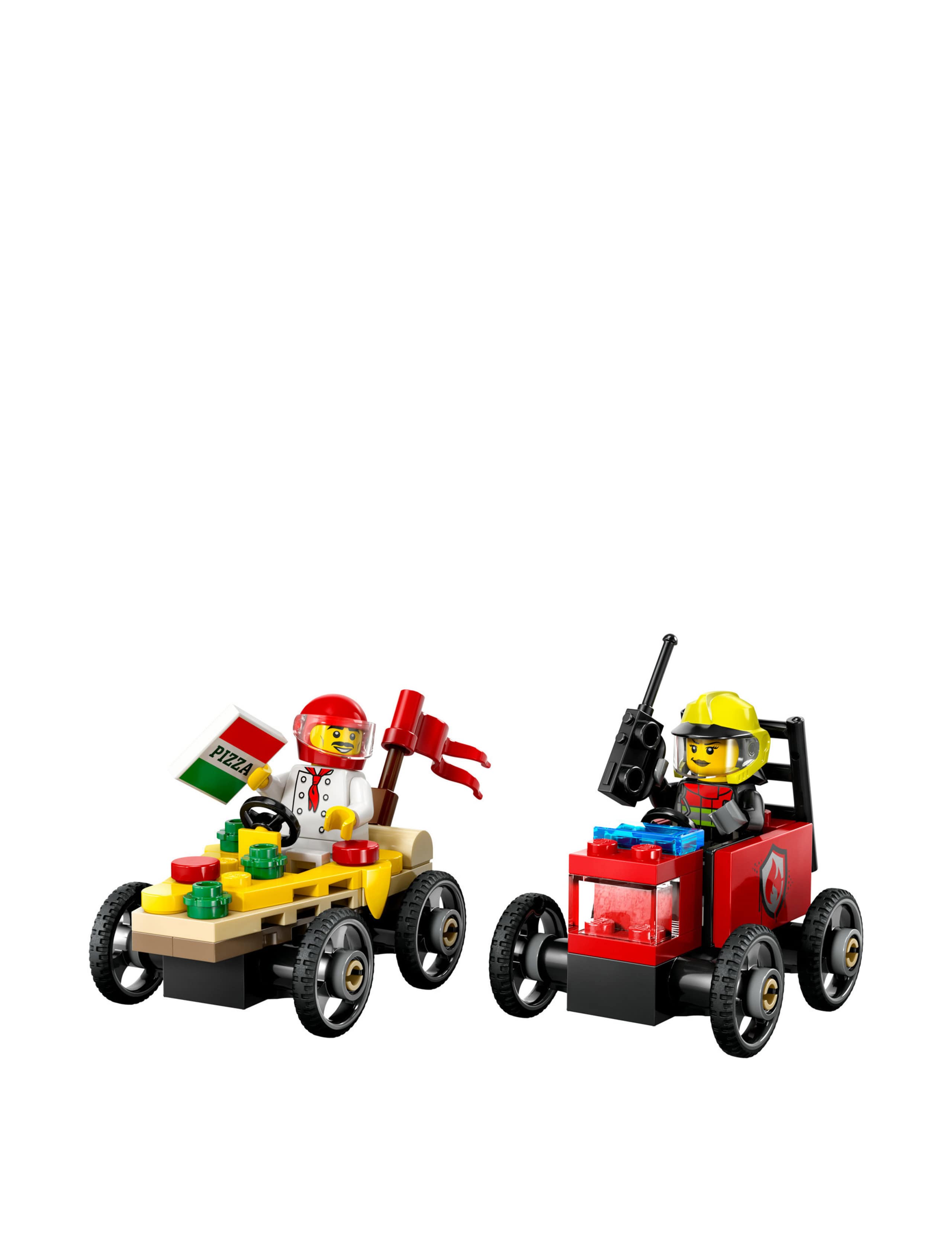 LEGO® City Pizza vs. Fire Truck Race Car Pack  60458 (5+ Yrs) 6 of 6