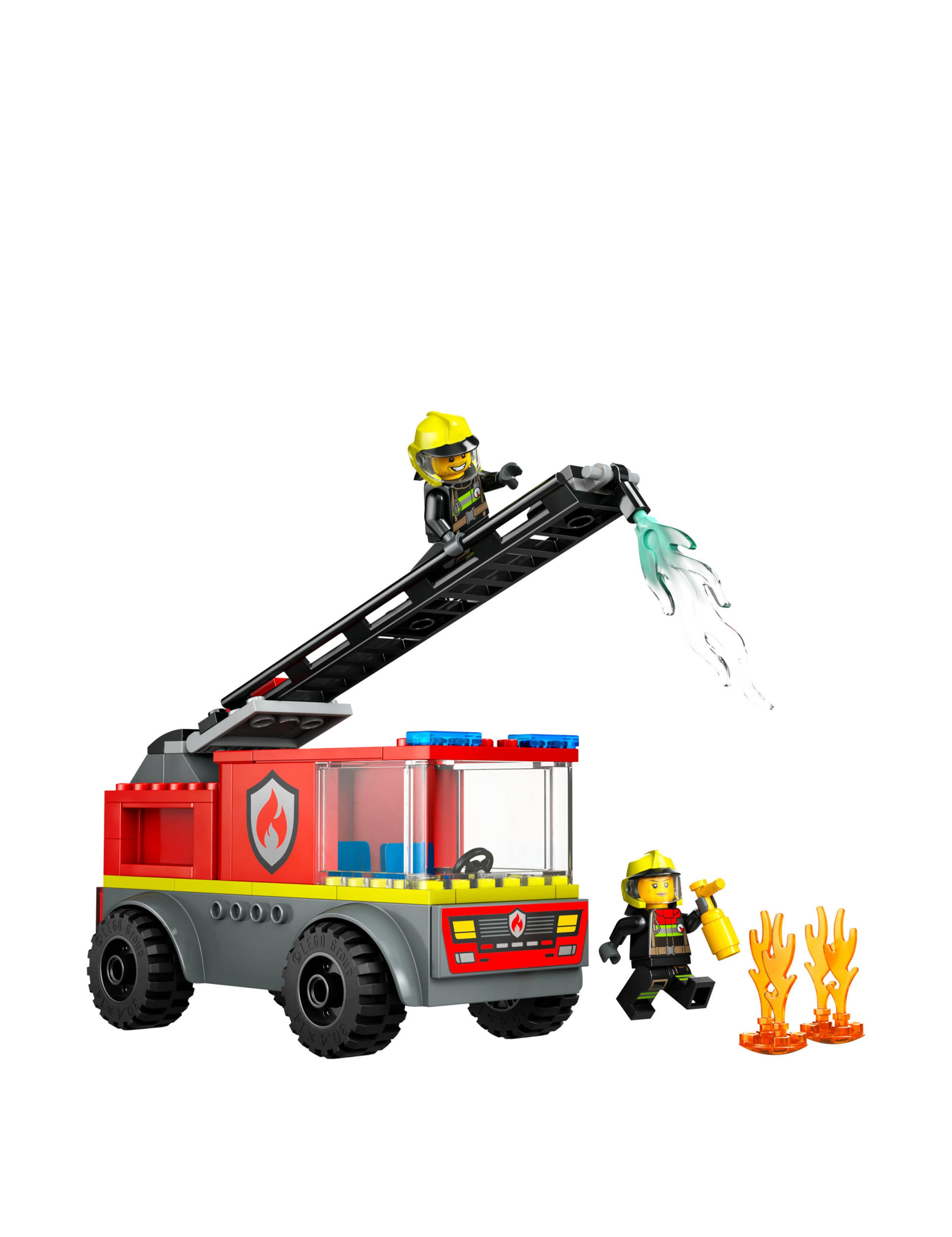 LEGO® City Fire Engine with Ladder Toy Playset  60463 (4+ Yrs) 5 of 6