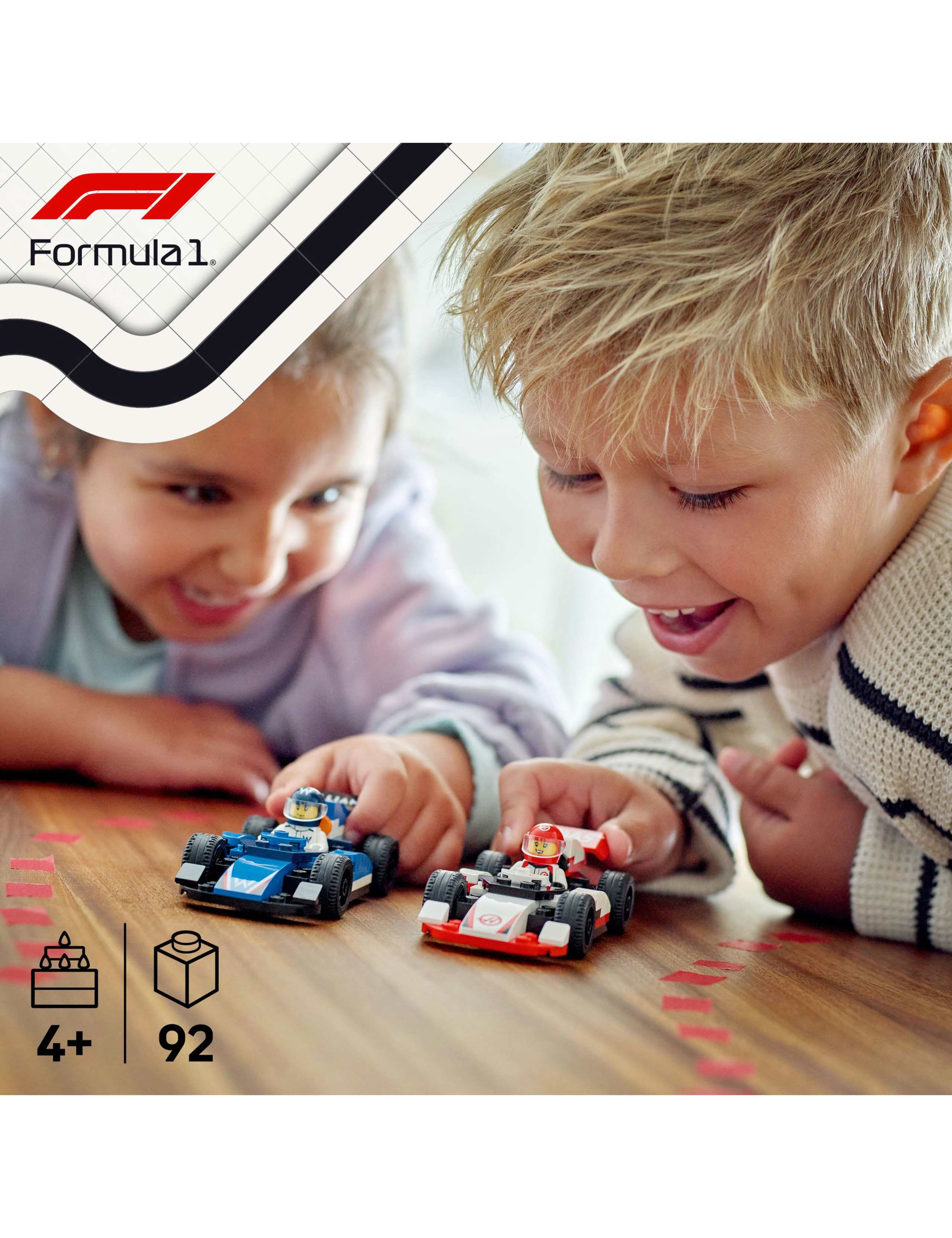 LEGO® City F1 Williams Racing & Haas F1 Race Cars 60464 (4+ Yrs) 4 of 6