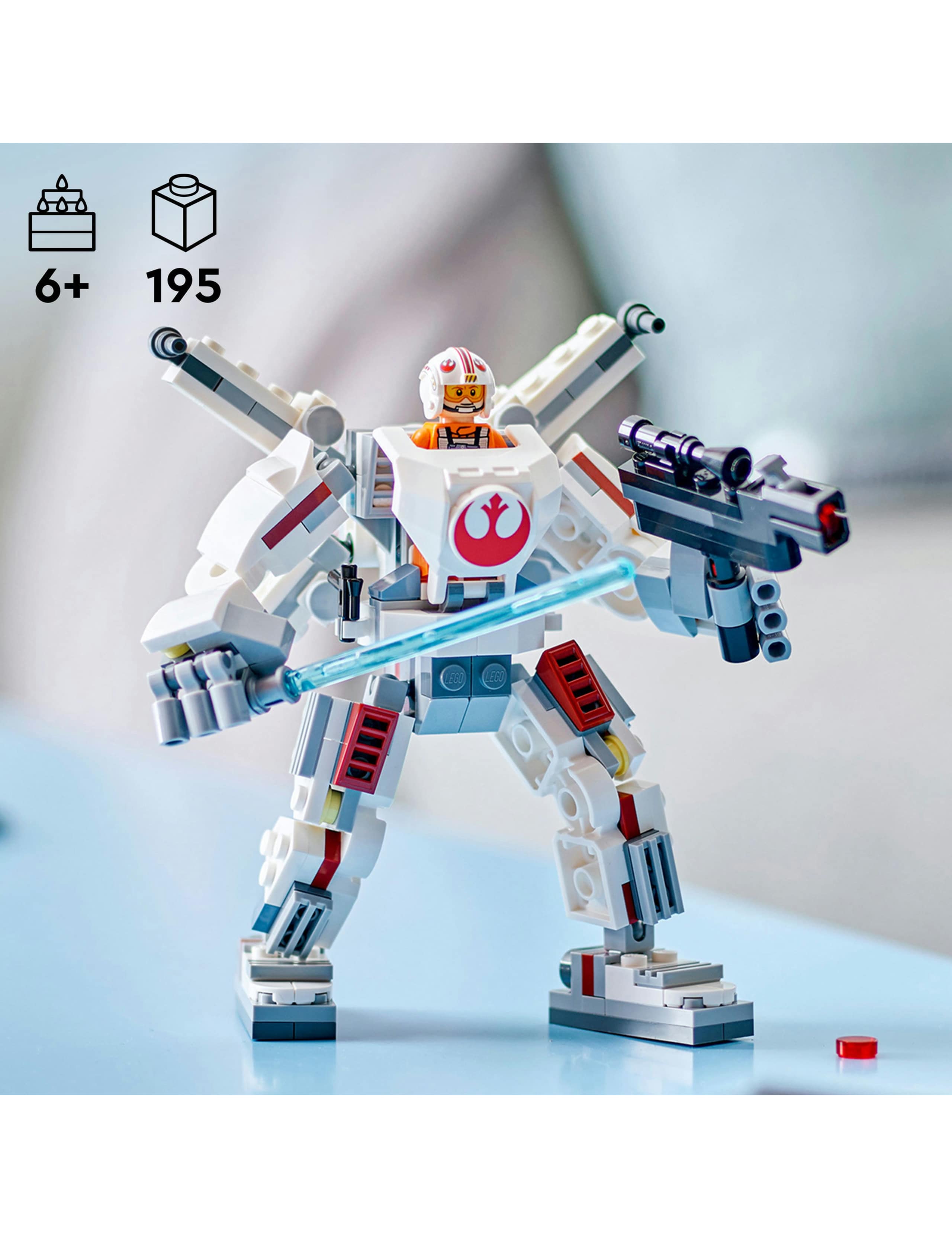 LEGO® Star Wars™ Luke Skywalker™ X-Wing™ Mech Set 75390 (6+ Yrs) 4 of 5