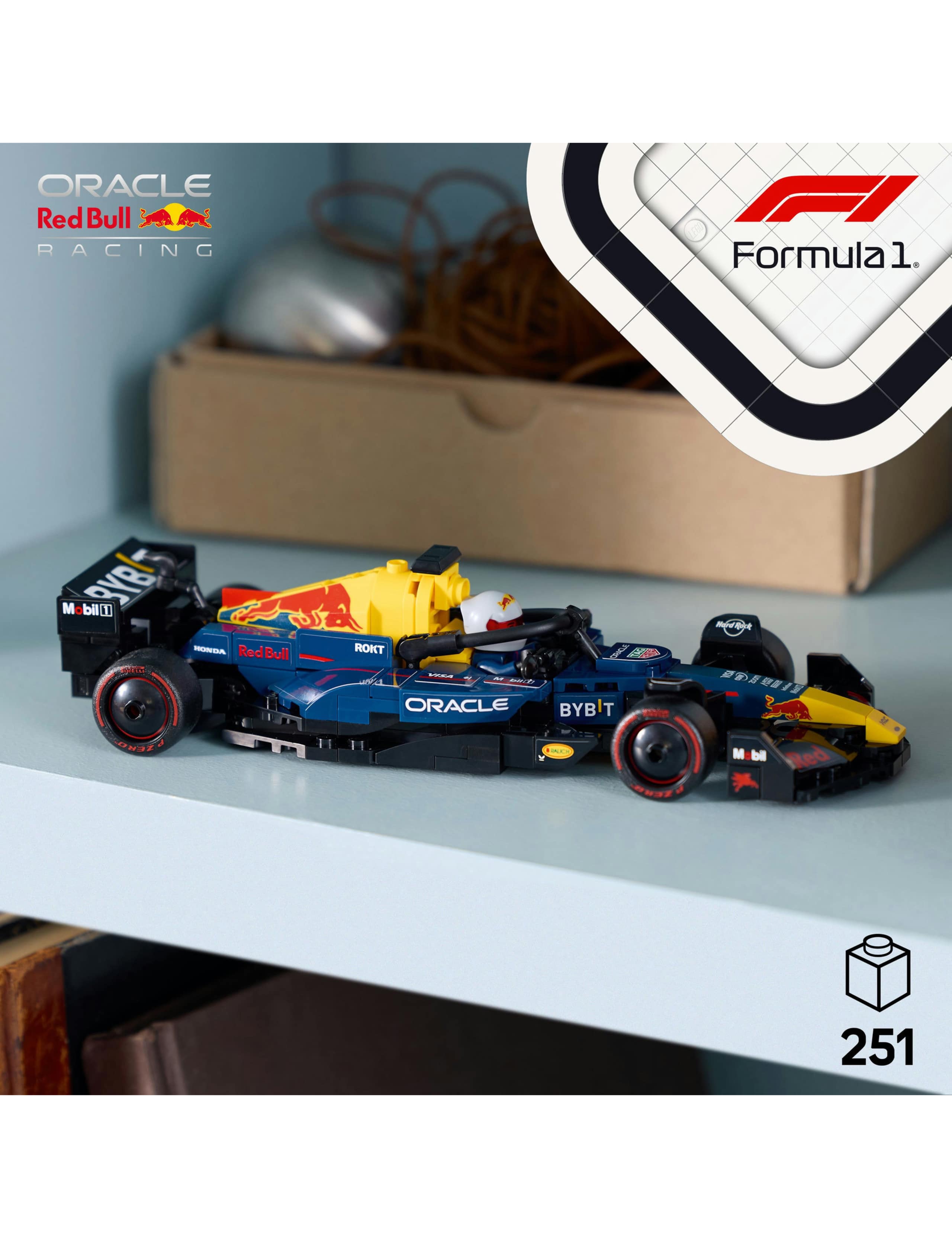 LEGO® Speed Champions Oracle Red Bull Racing RB20 F1 Race Car 77243 (18+ Yrs) 3 of 6