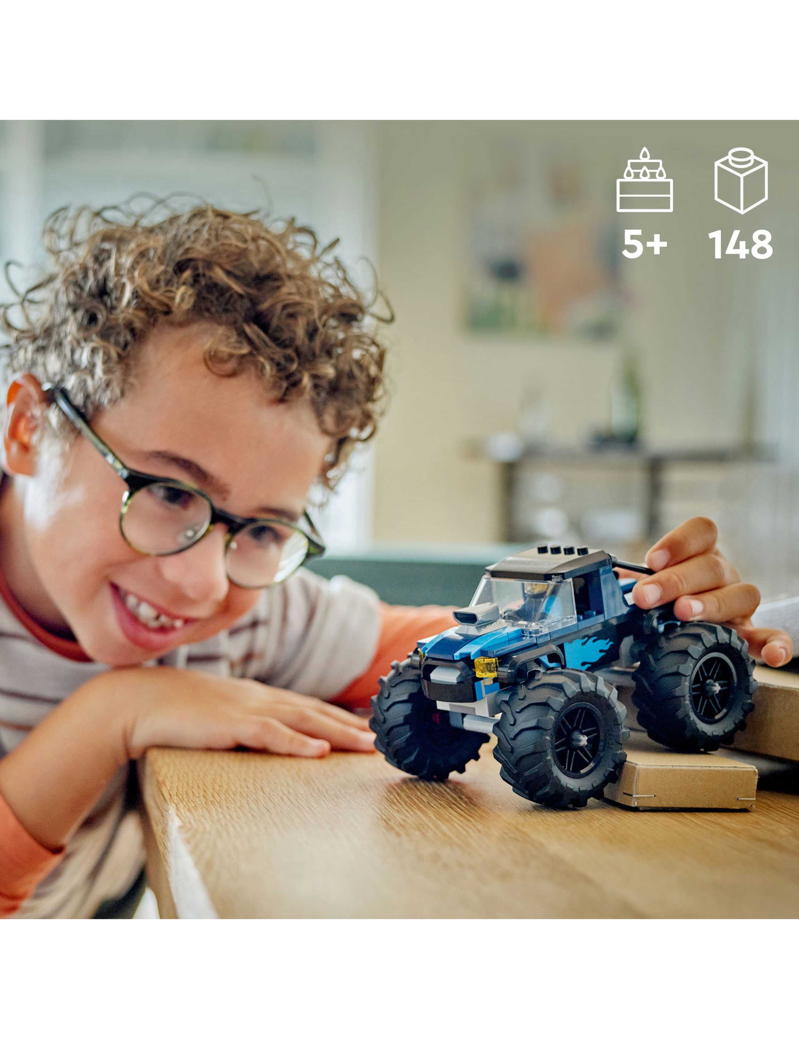LEGO® City Blue Monster Truck Off-Road Toy 60402 (5+ Yrs) 2 of 5