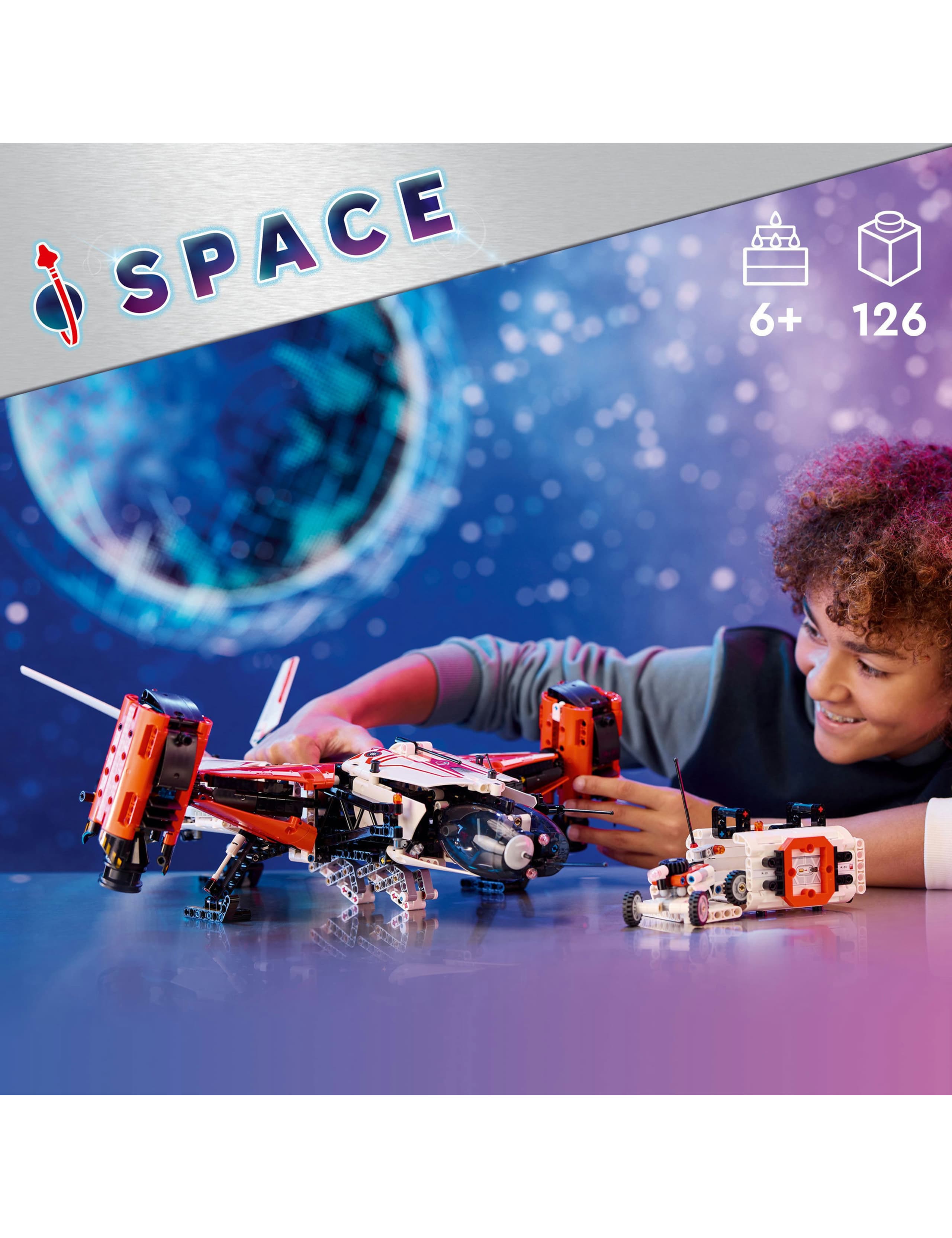 LEGO® Technic VTOL Heavy Cargo Spaceship LT81 42181 (10+ Yrs) 3 of 6