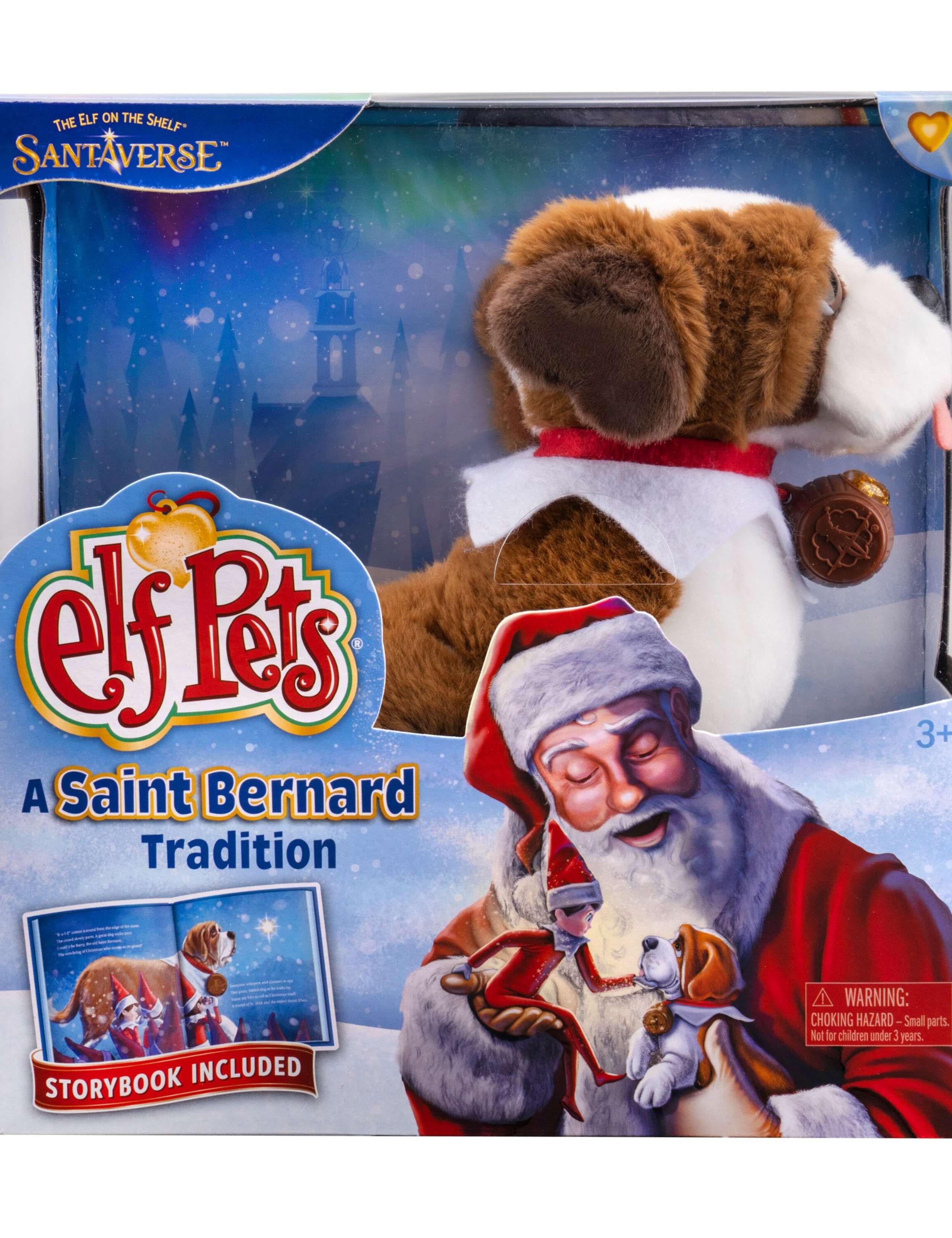 Saint Bernard Soft Toy & Book (3+ Yrs) 1 of 3