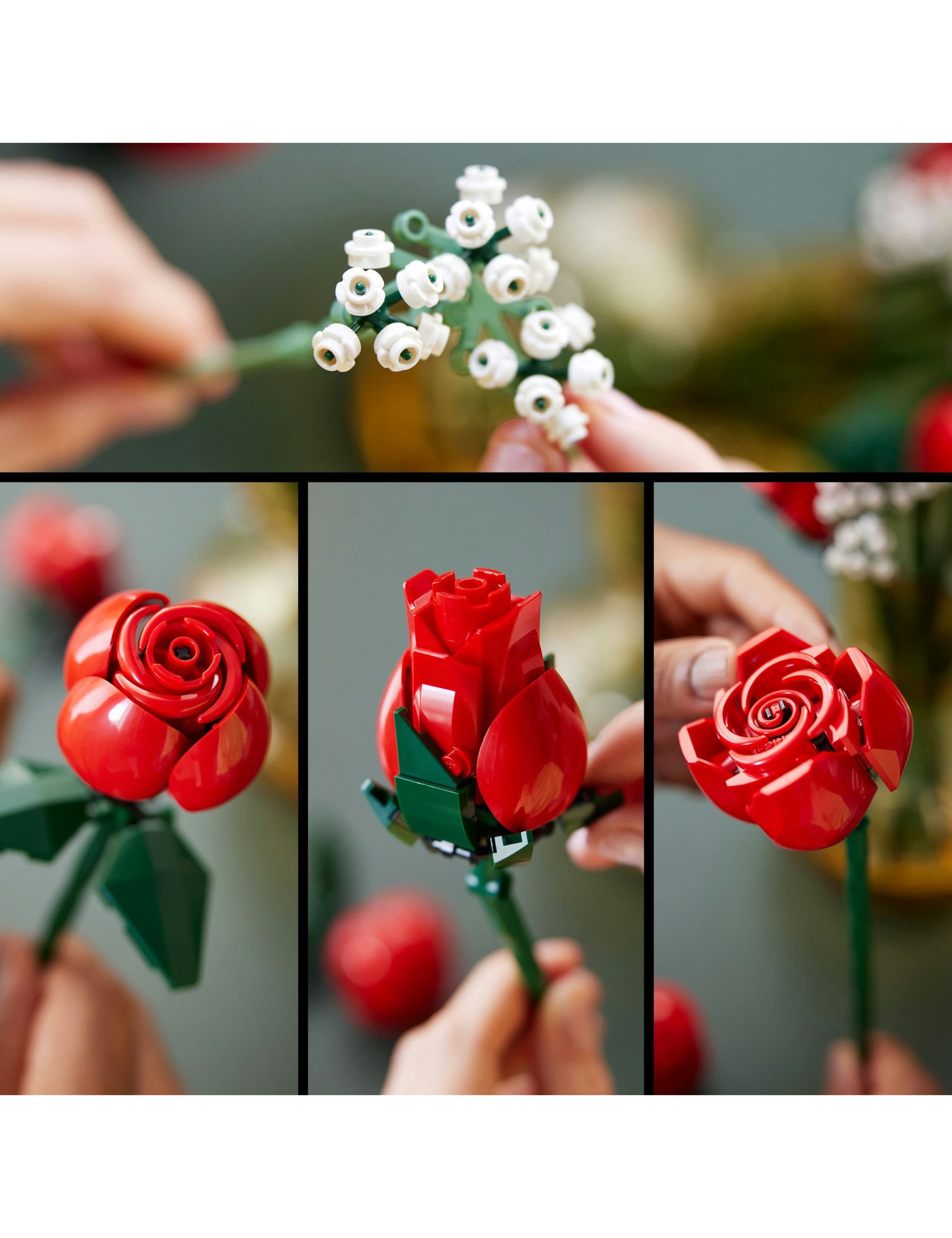 LEGO® Icons Bouquet of Roses Flowers Set  (18+ Yrs) 5 of 6