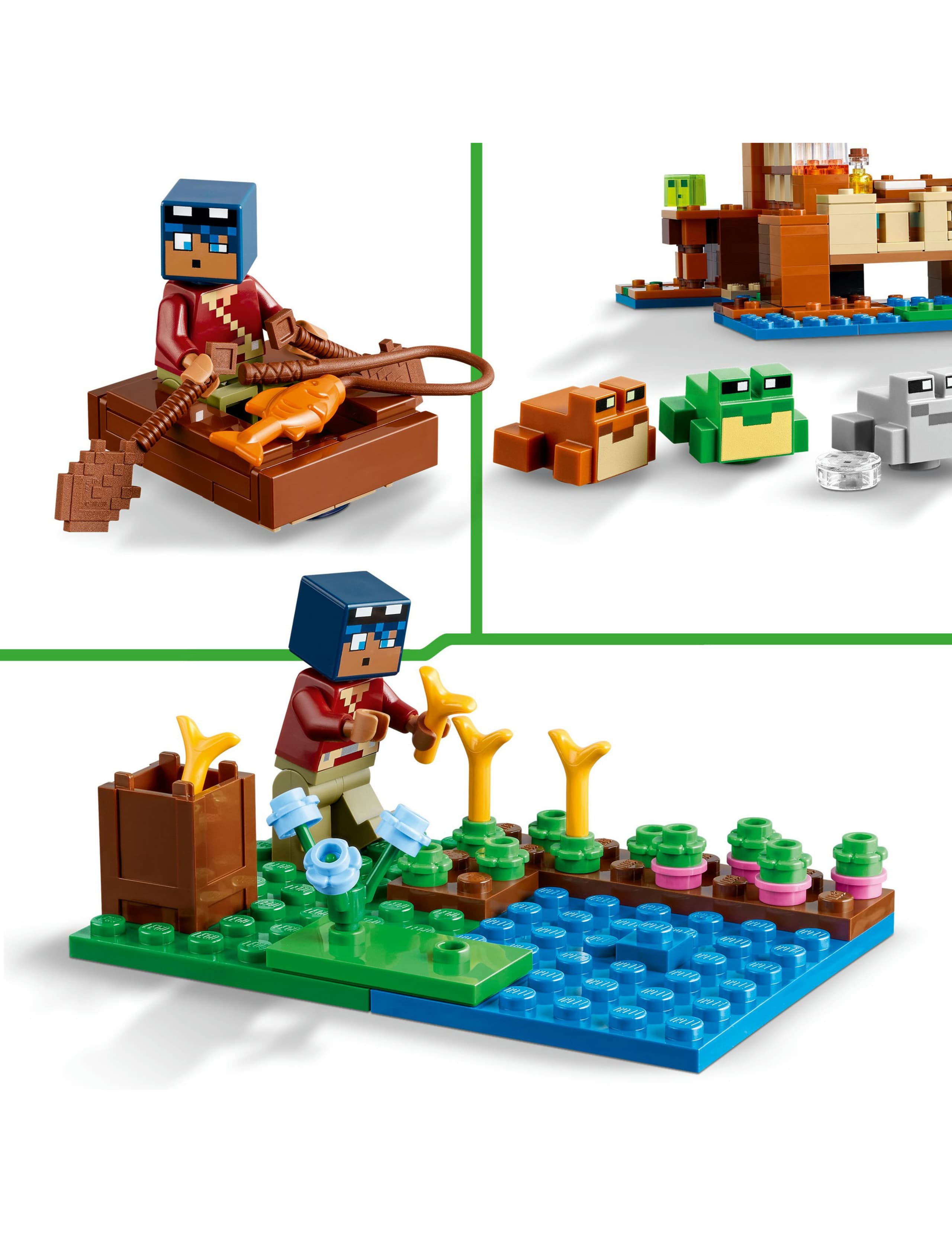 LEGO® Minecraft The Frog House Toy with Animals 21256 (8+ Yrs) 4 of 6