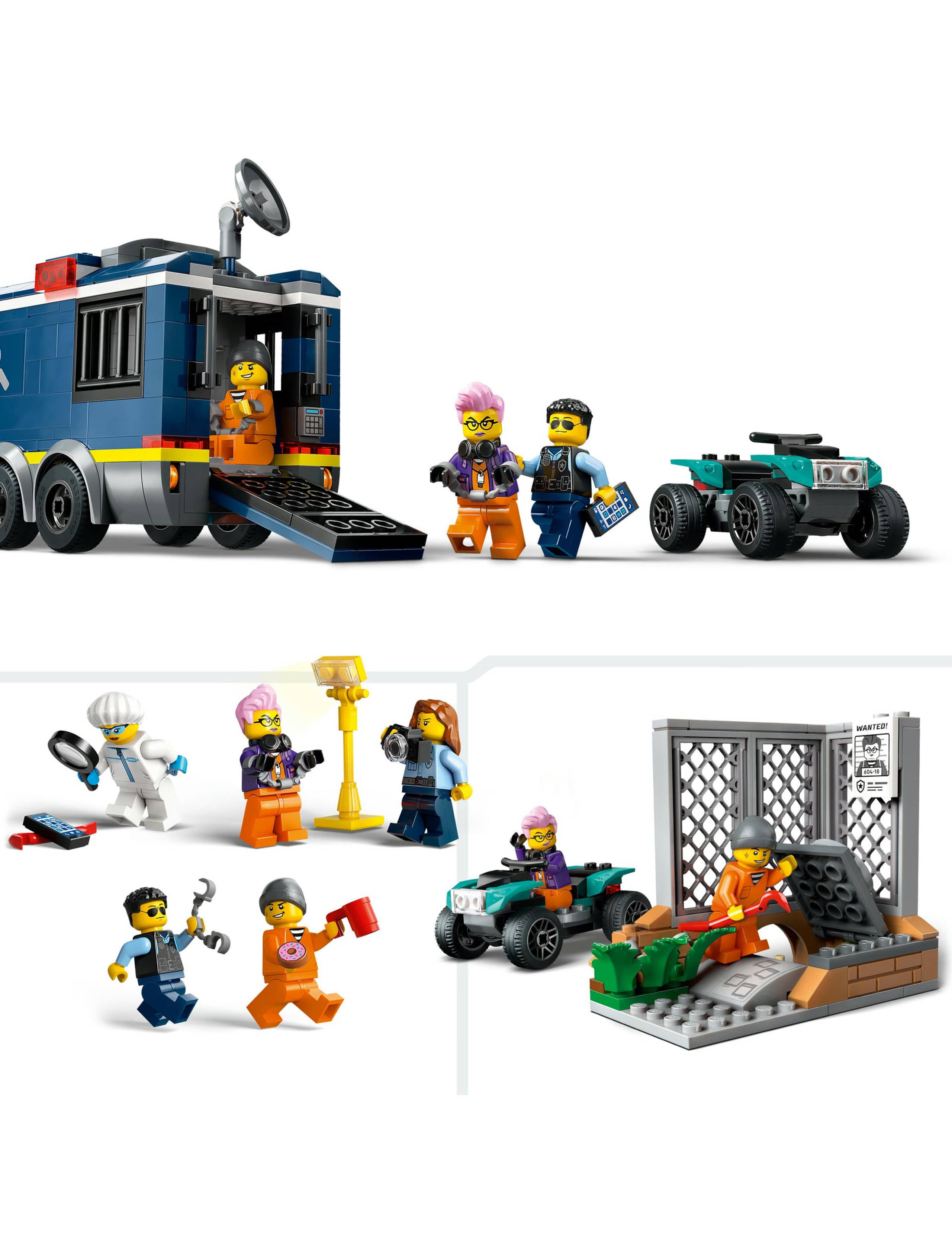 LEGO® City Police Mobile Crime Lab Truck Toy  (7+ Yrs) 4 of 6
