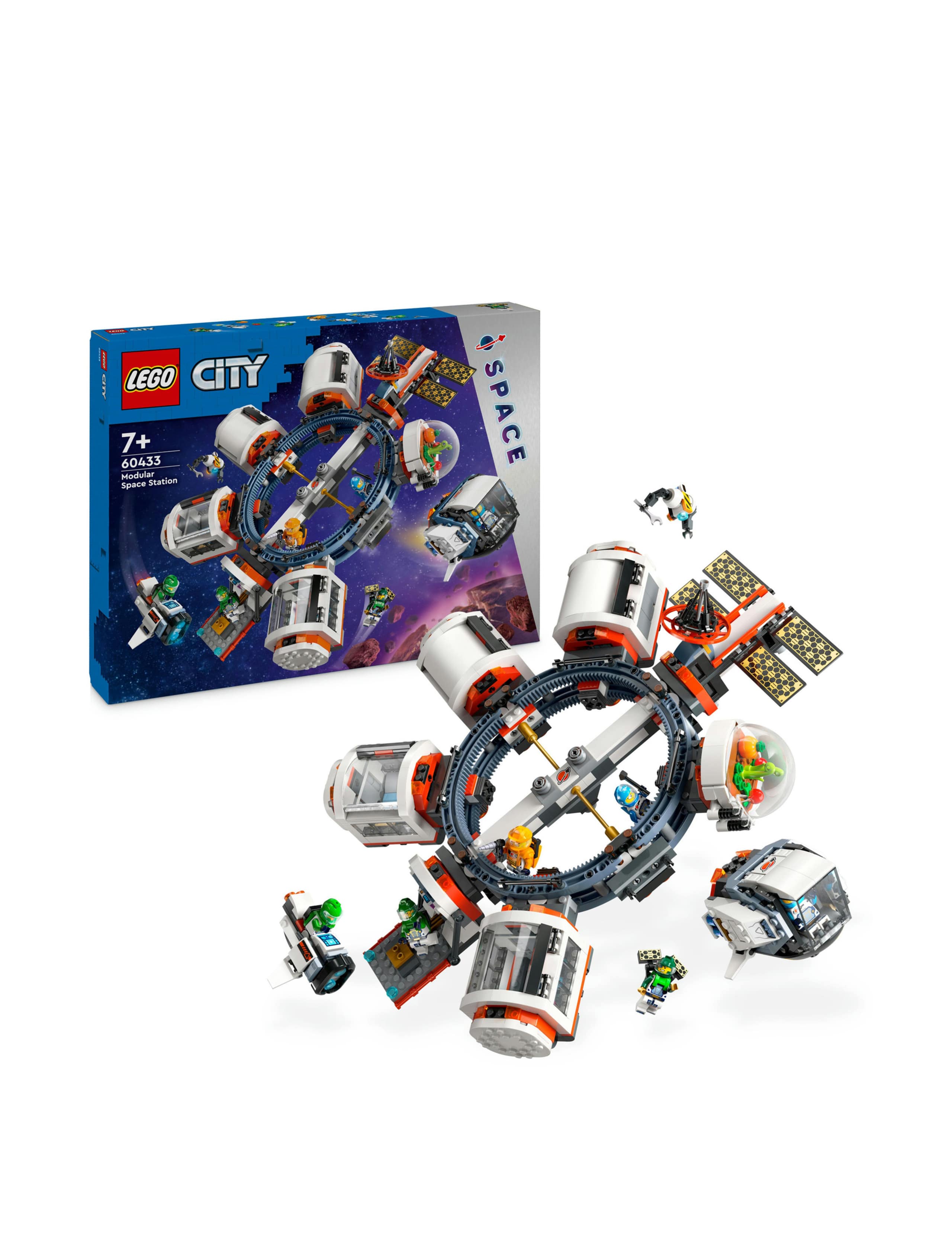 LEGO® City Modular Space Station Building Toy 60433 (7+ Yrs) 1 of 7
