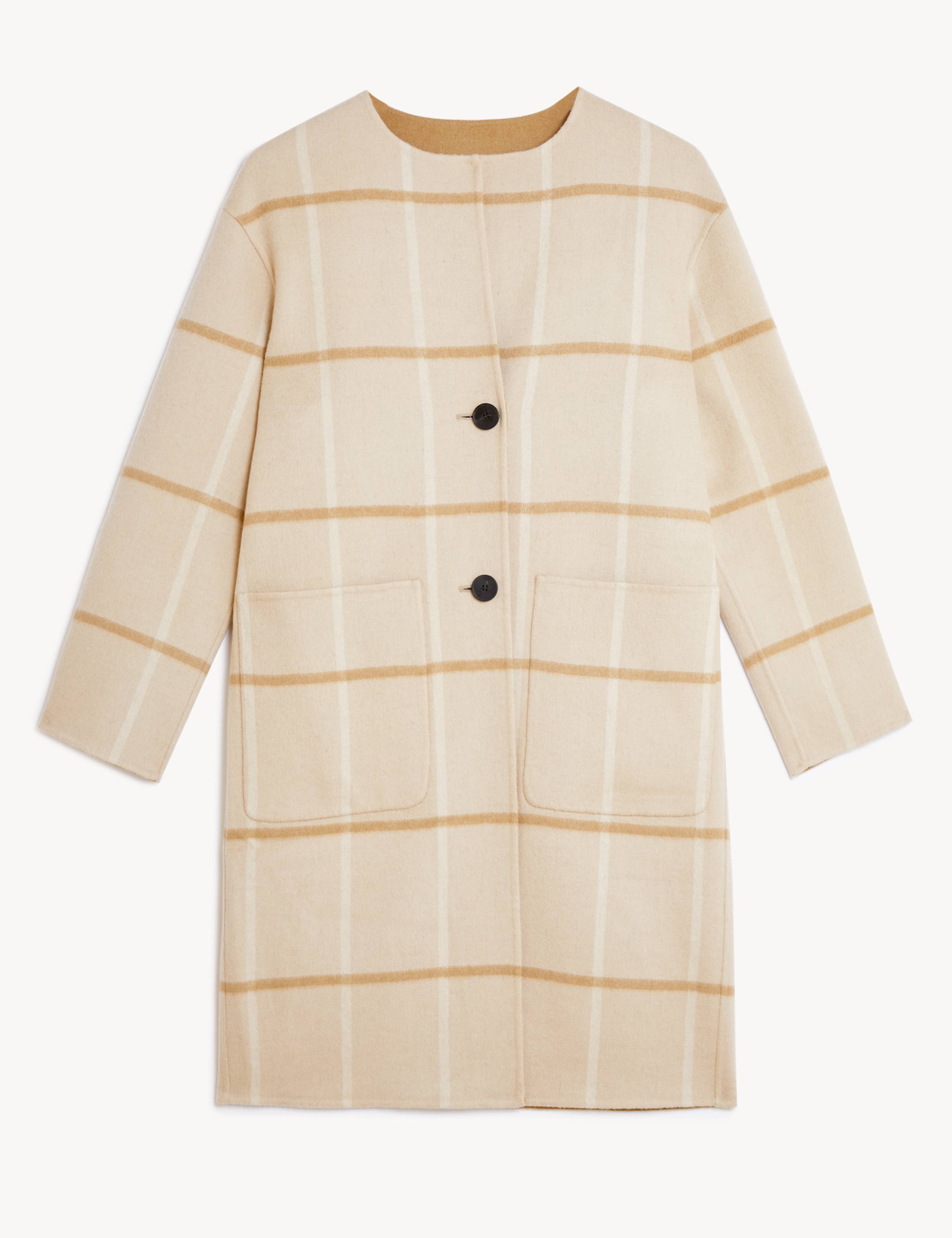 Pure Wool Reversible Longline Coat 2 of 7