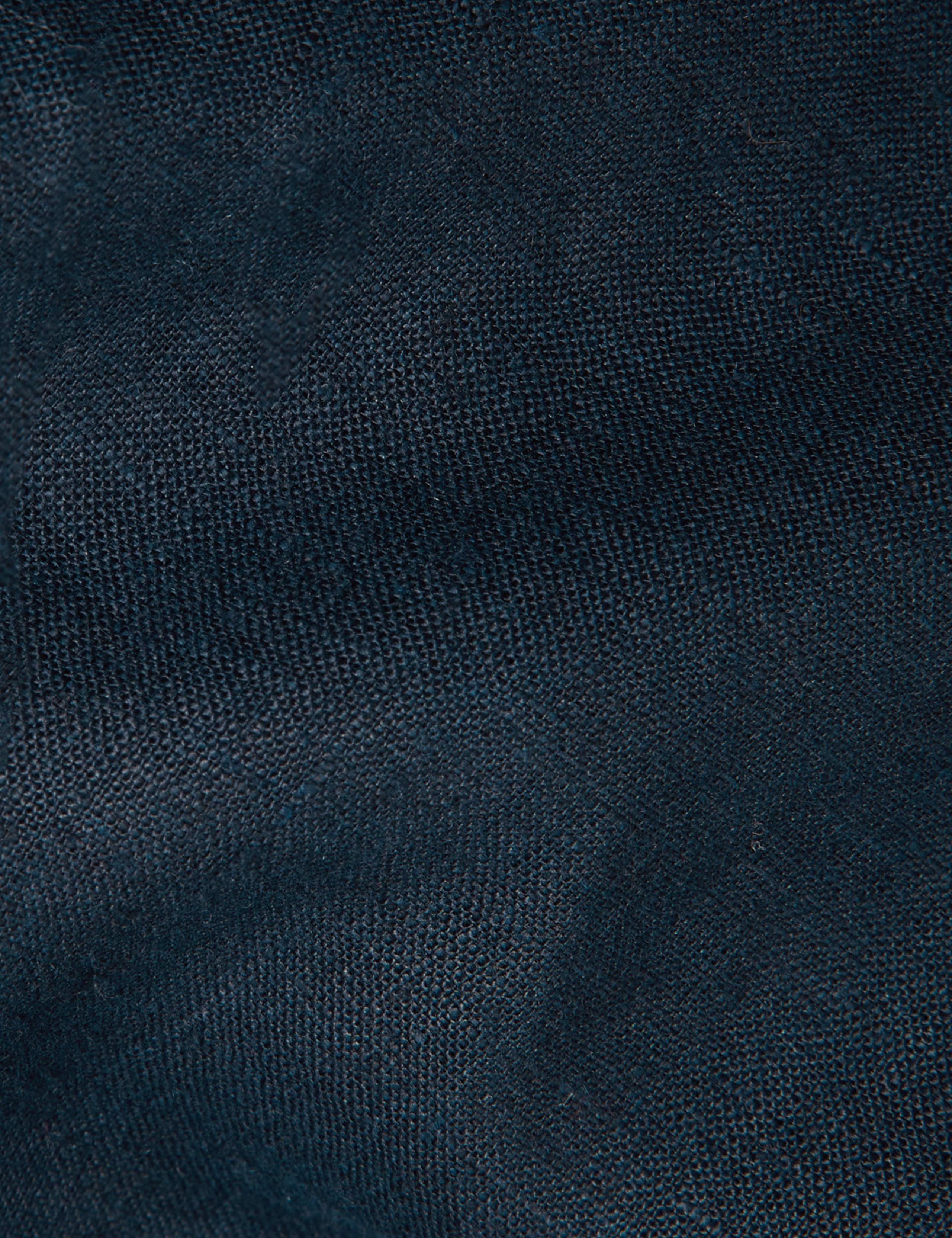 Pure Linen Belted Midi Shirt Dress 5 of 5