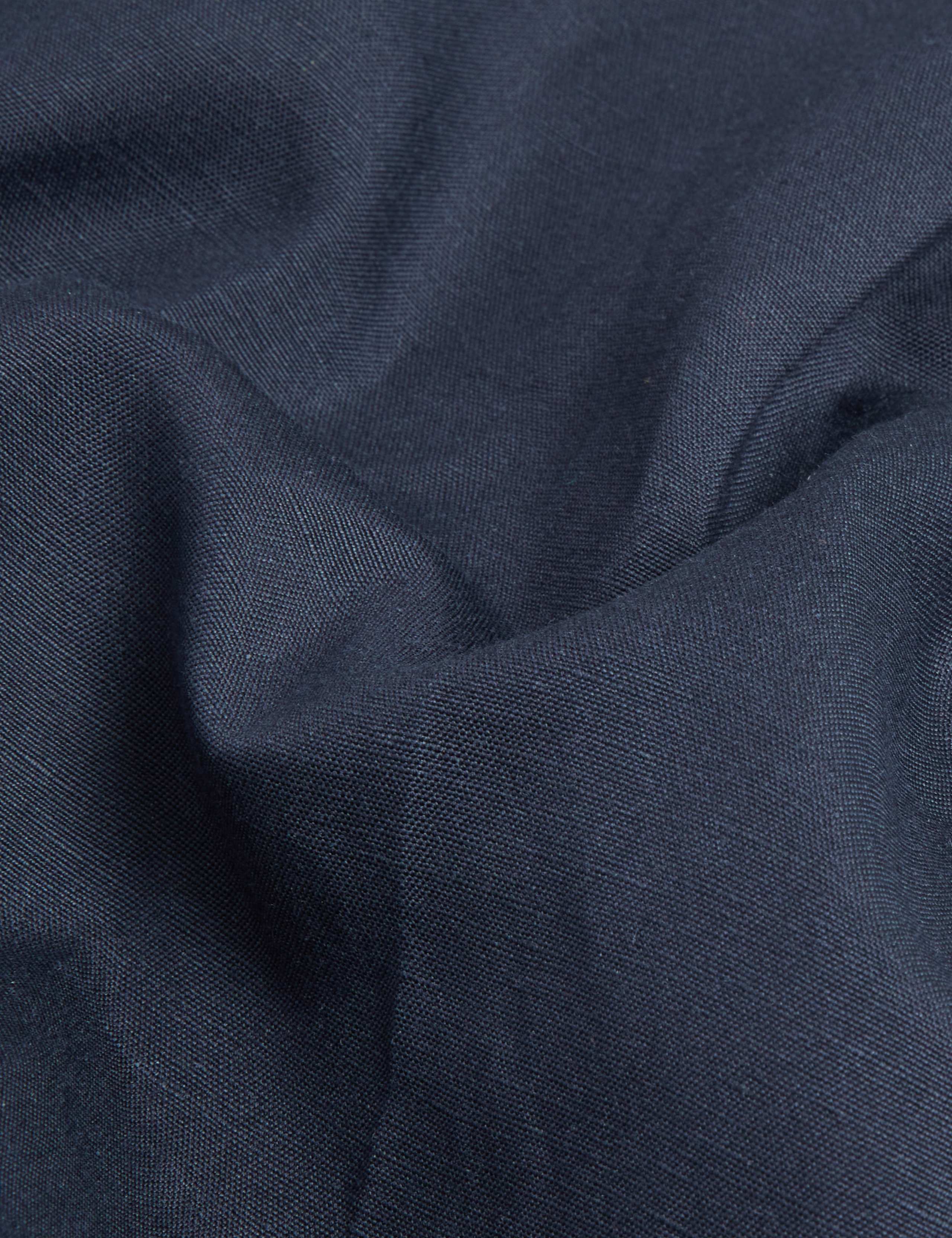 Silk Linen Knee Length Shorts 7 of 7