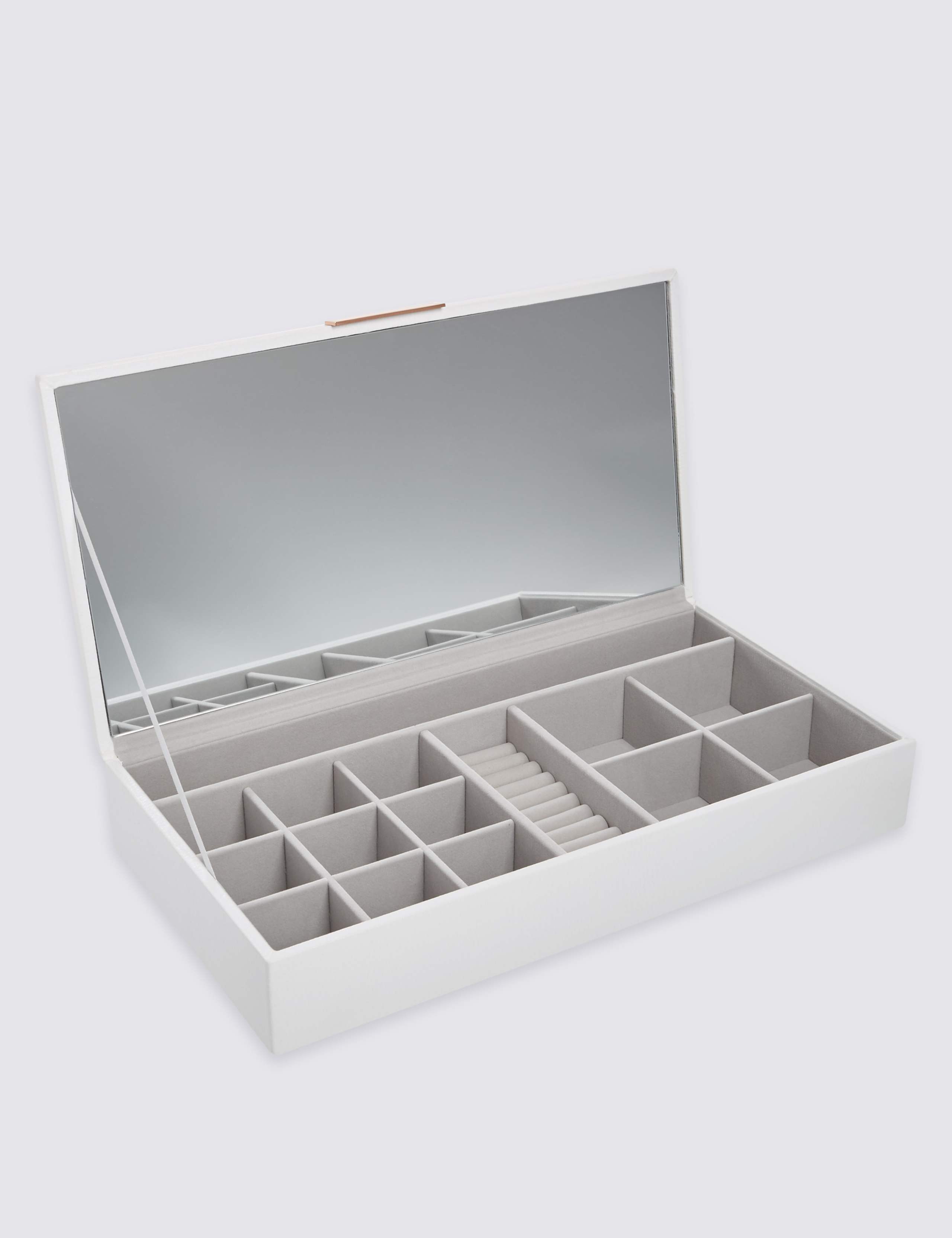 Sleek Bonded Large Jewellery Box 2 of 2