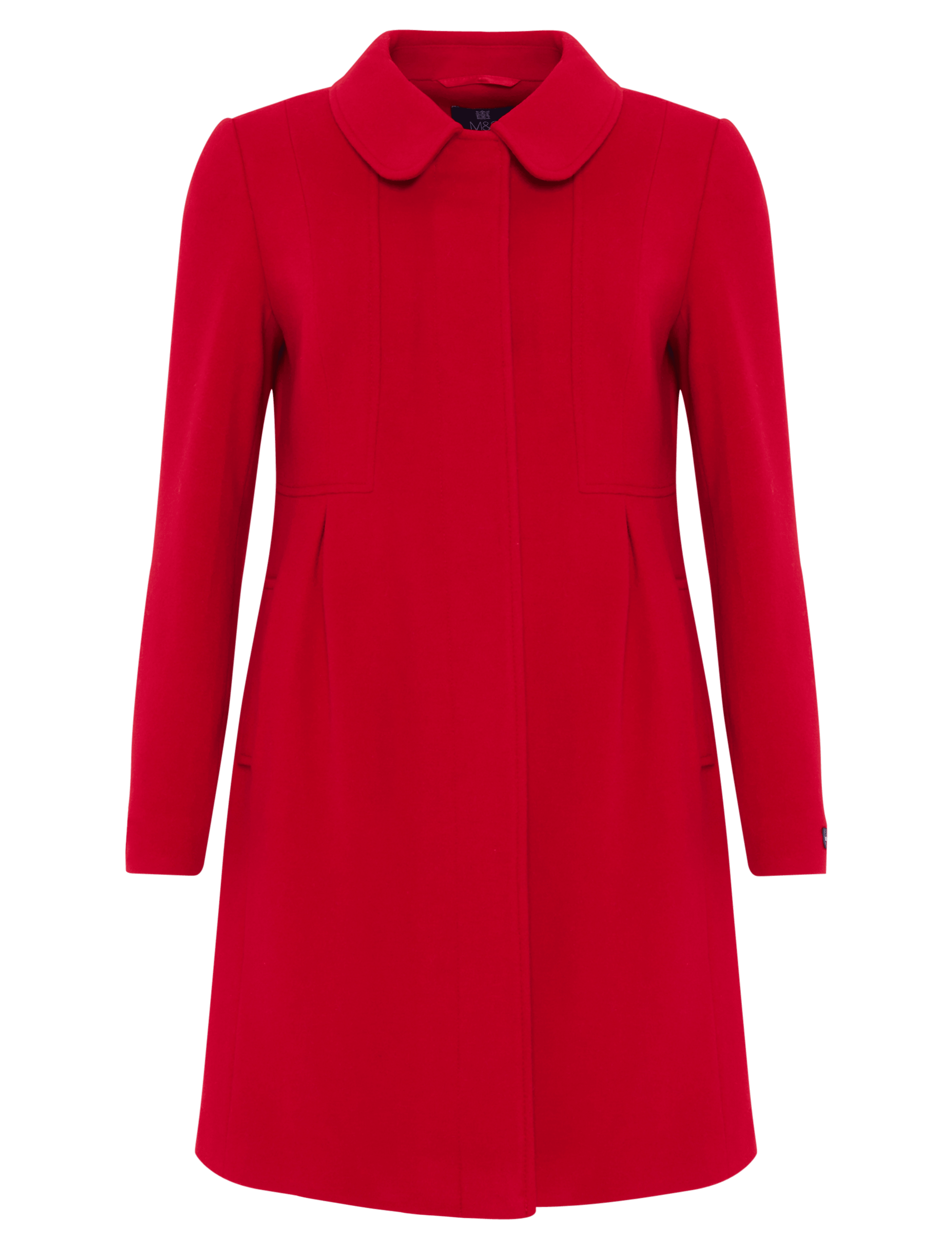Wool Blend Dolly Coat with Cashmere 2 of 9