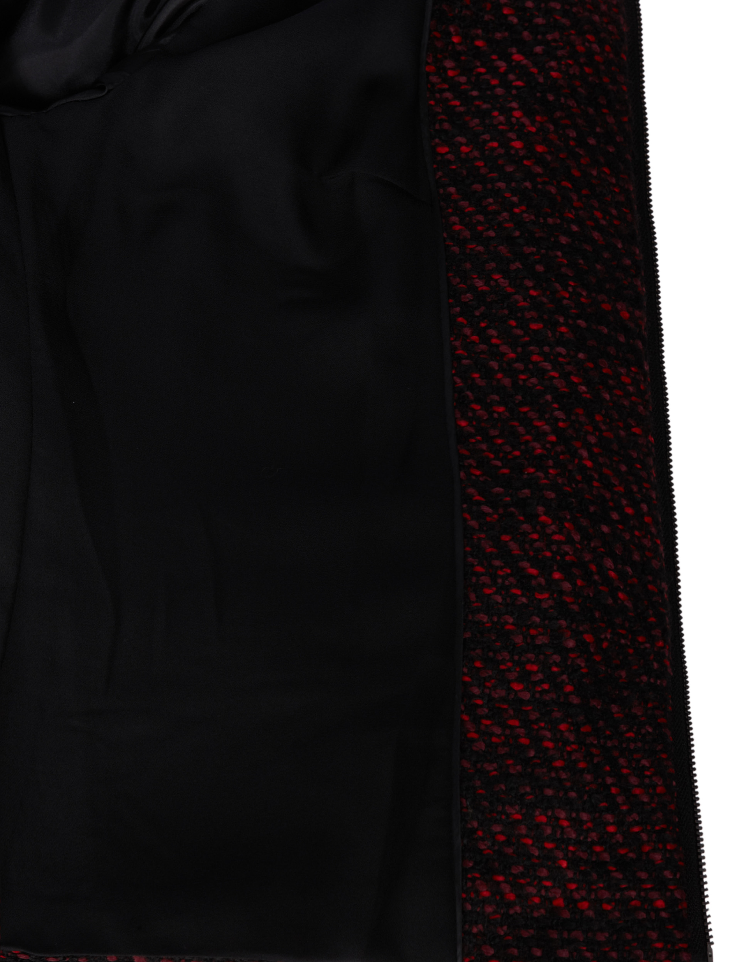 Leather Trim Tweed Jacket 8 of 8