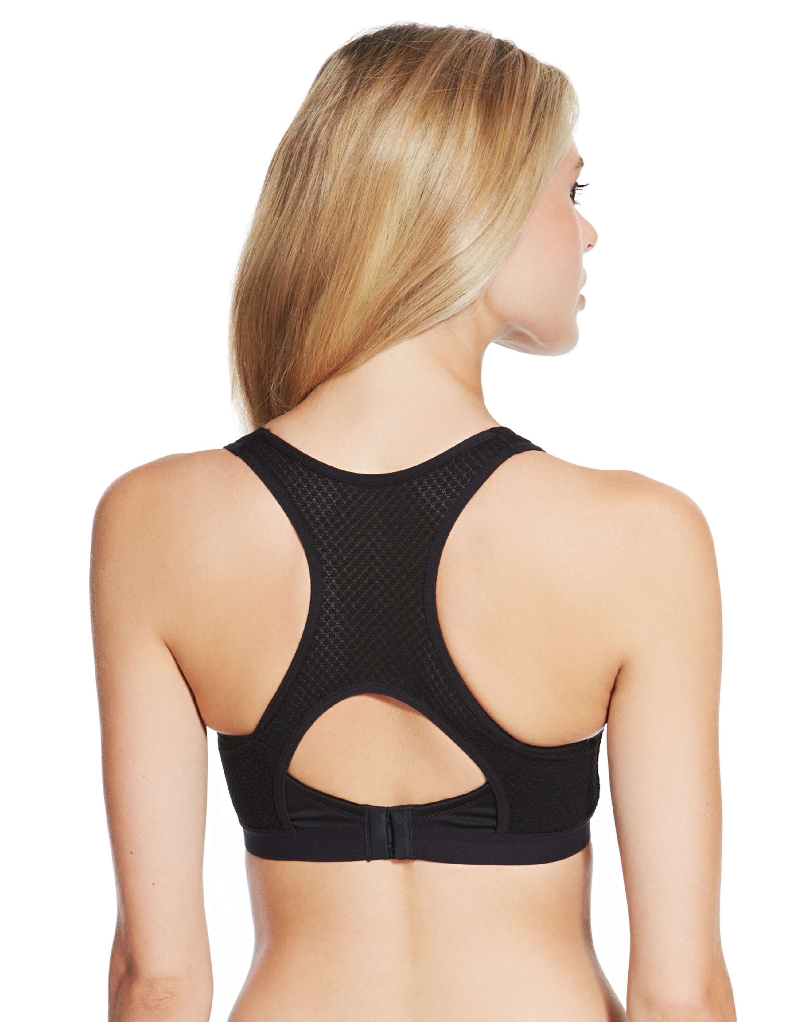 High Impact Non-Padded Eco Sports Crop Top A-G 4 of 4
