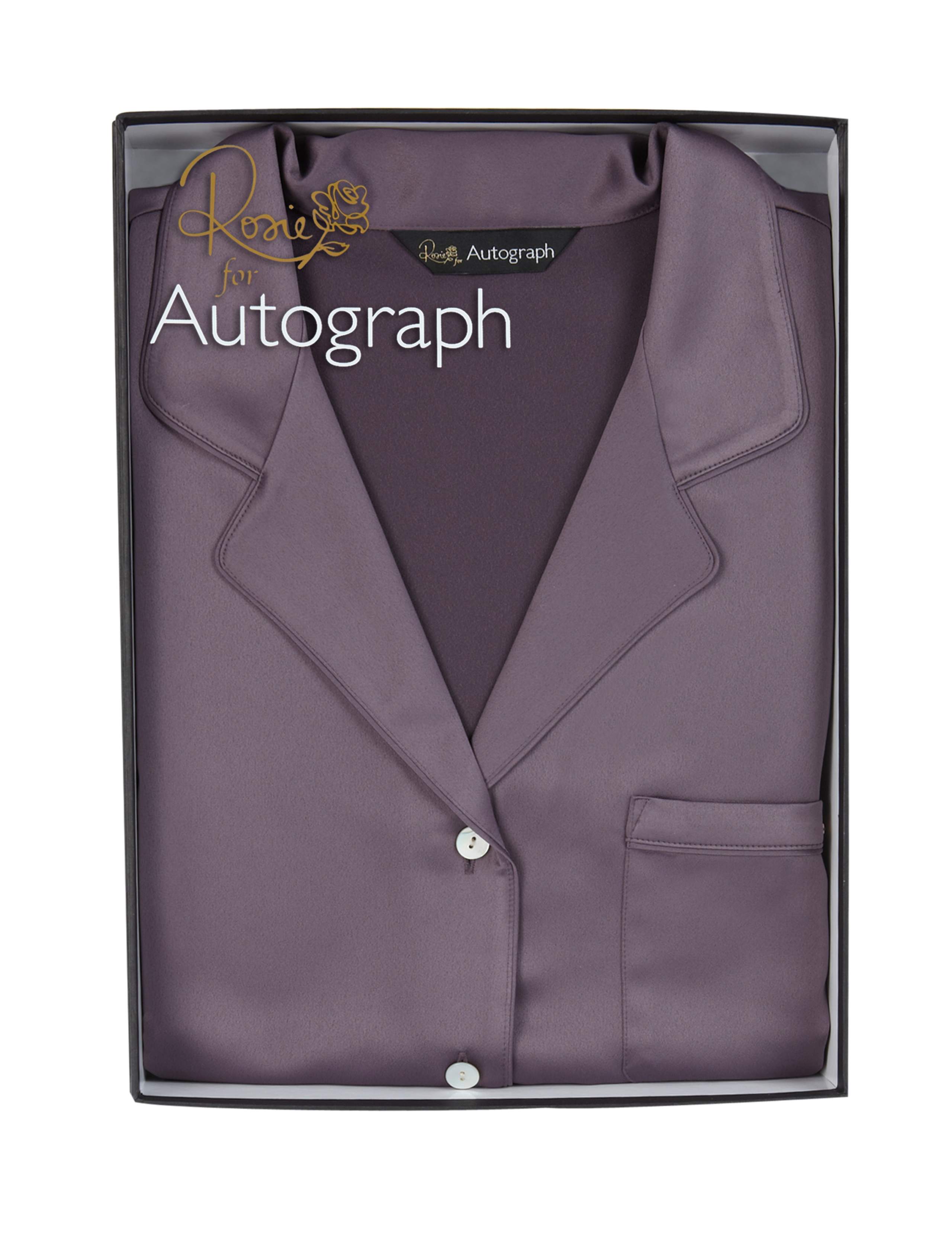 Rosie for Autograph Luxurious Satin Revere Pyjamas 3 of 7