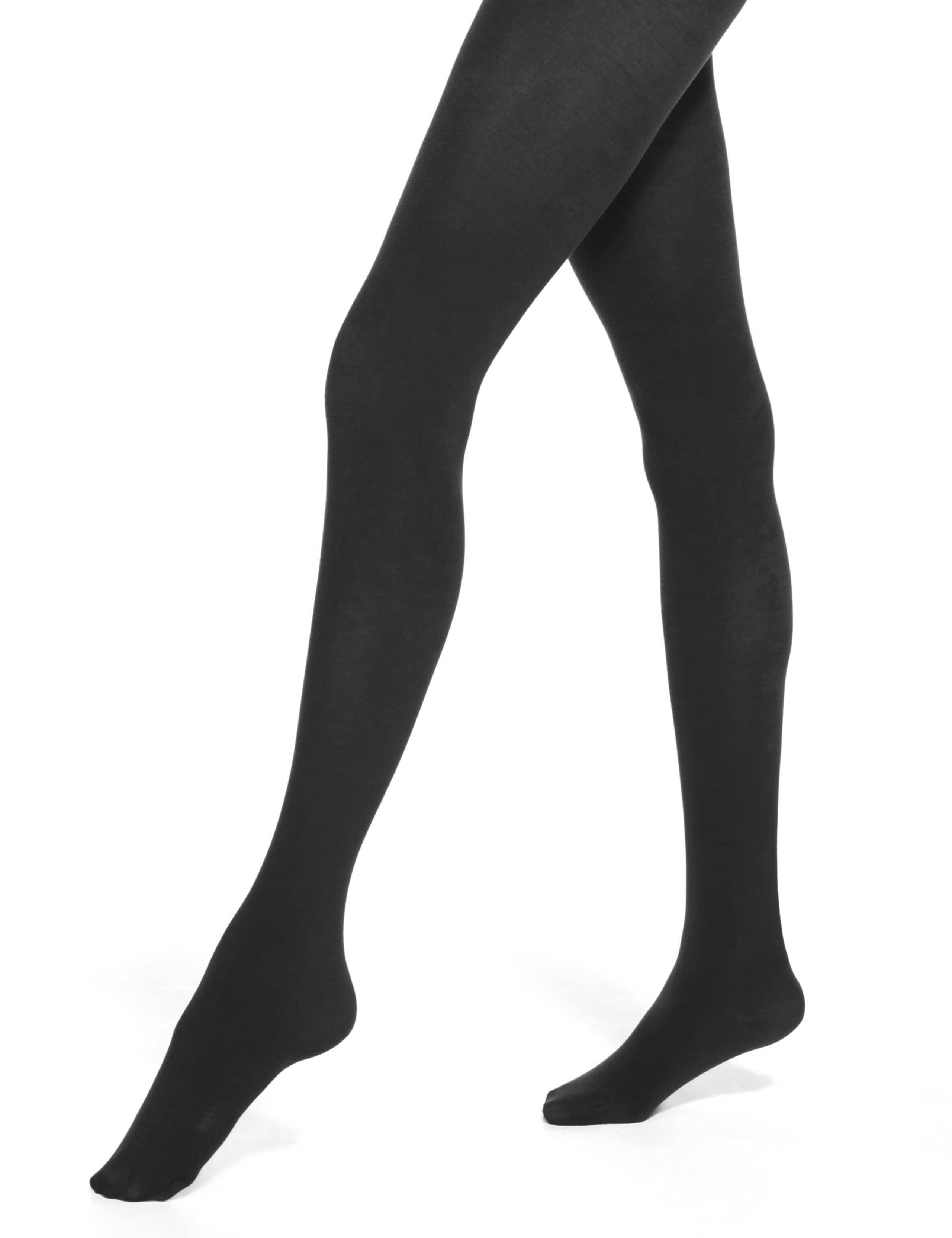 100 Denier Heatgen™ Opaque Body Shaper Tights 1 of 3