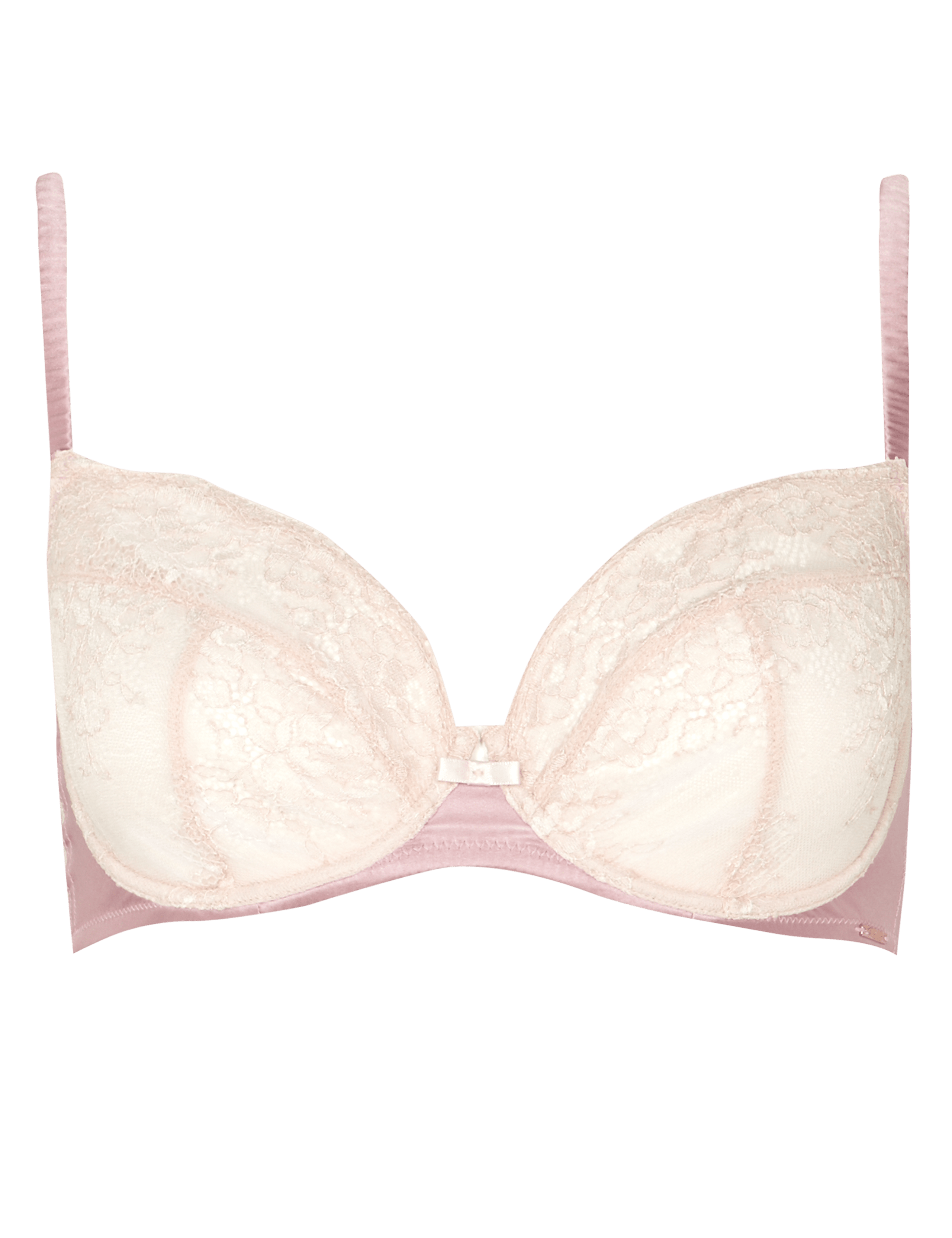 Silk & Lace Non-Padded Balcony B-E Bra 2 of 5