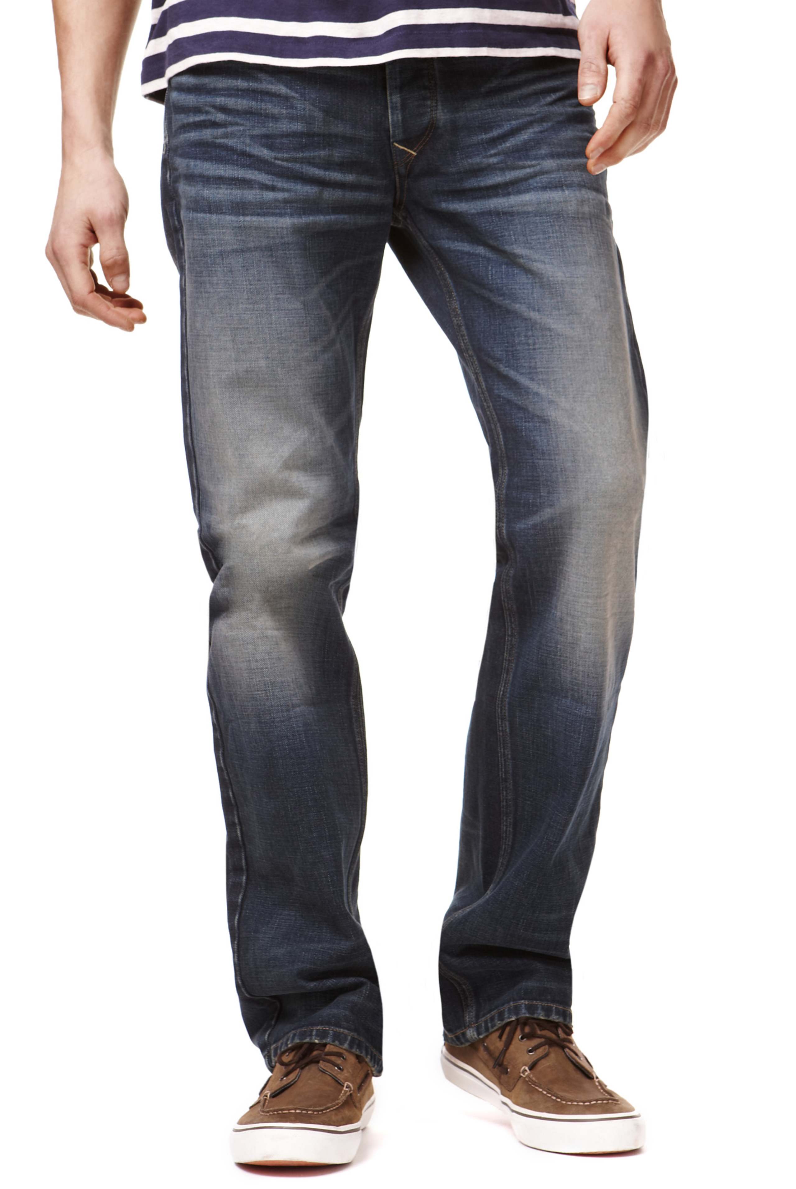 Pure Cotton Vintage Style Jeans 1 of 2