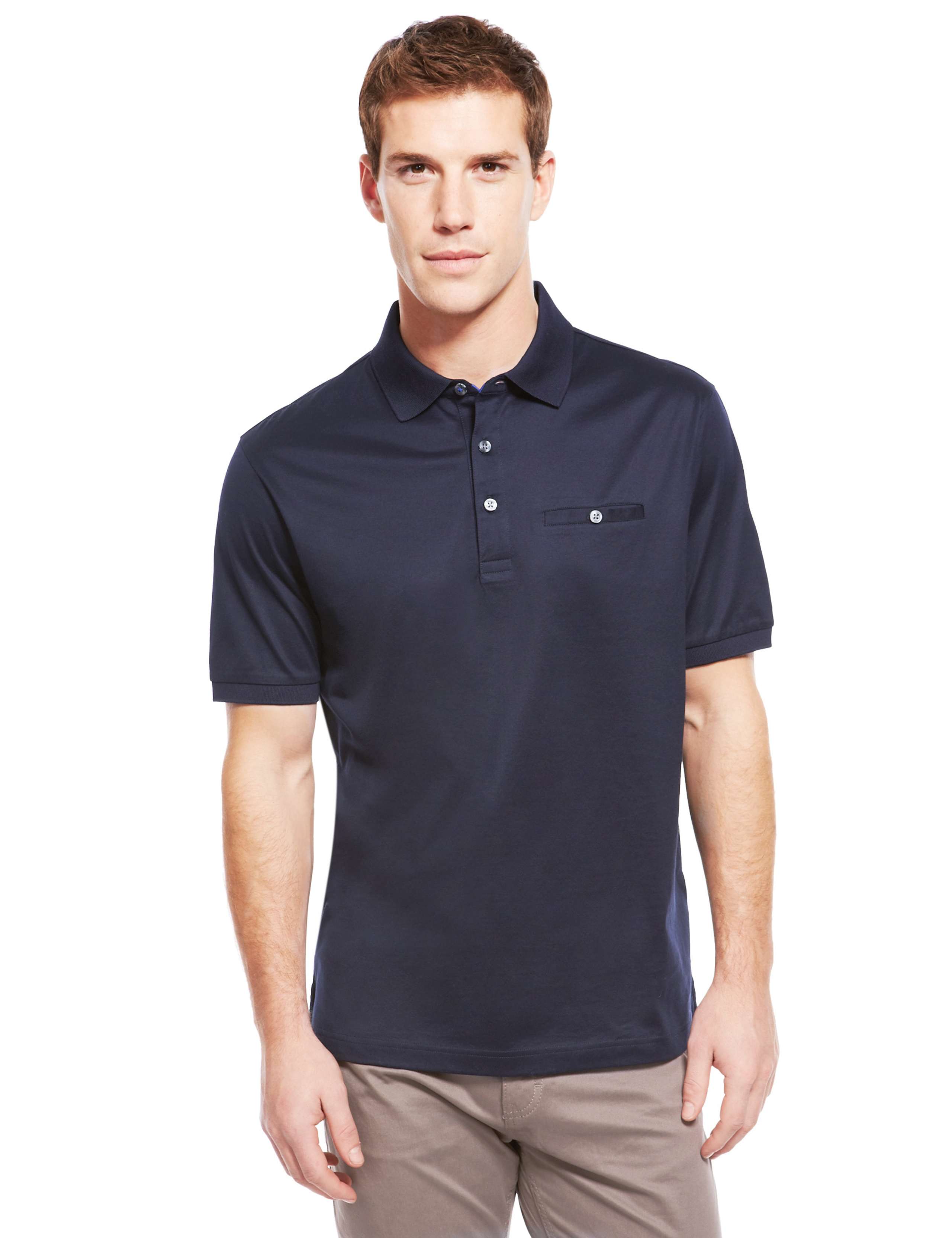 Premium Cotton Polo Shirt 1 of 4