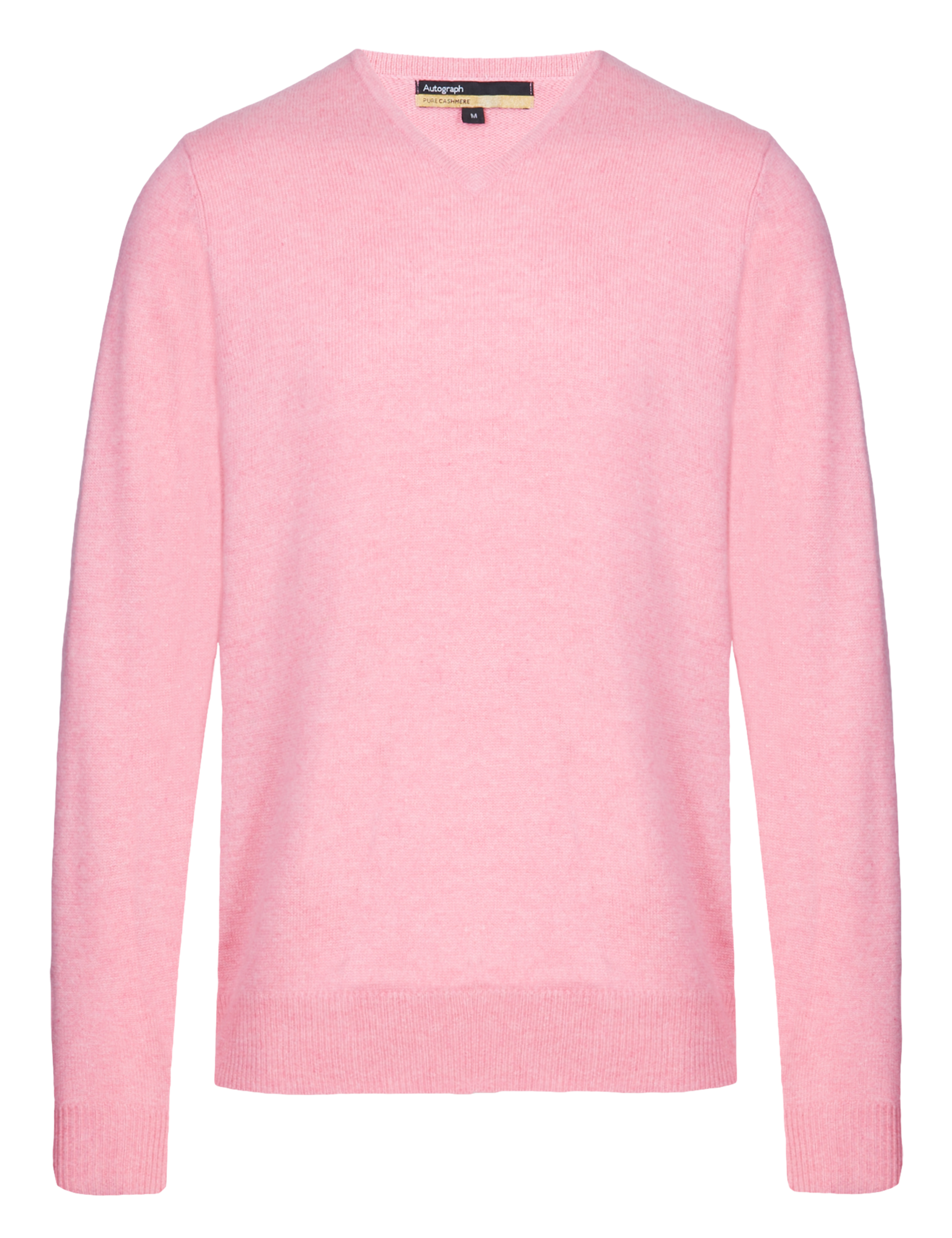 Luxury Pure Cashmere V-Neck Jumper 2 of 4