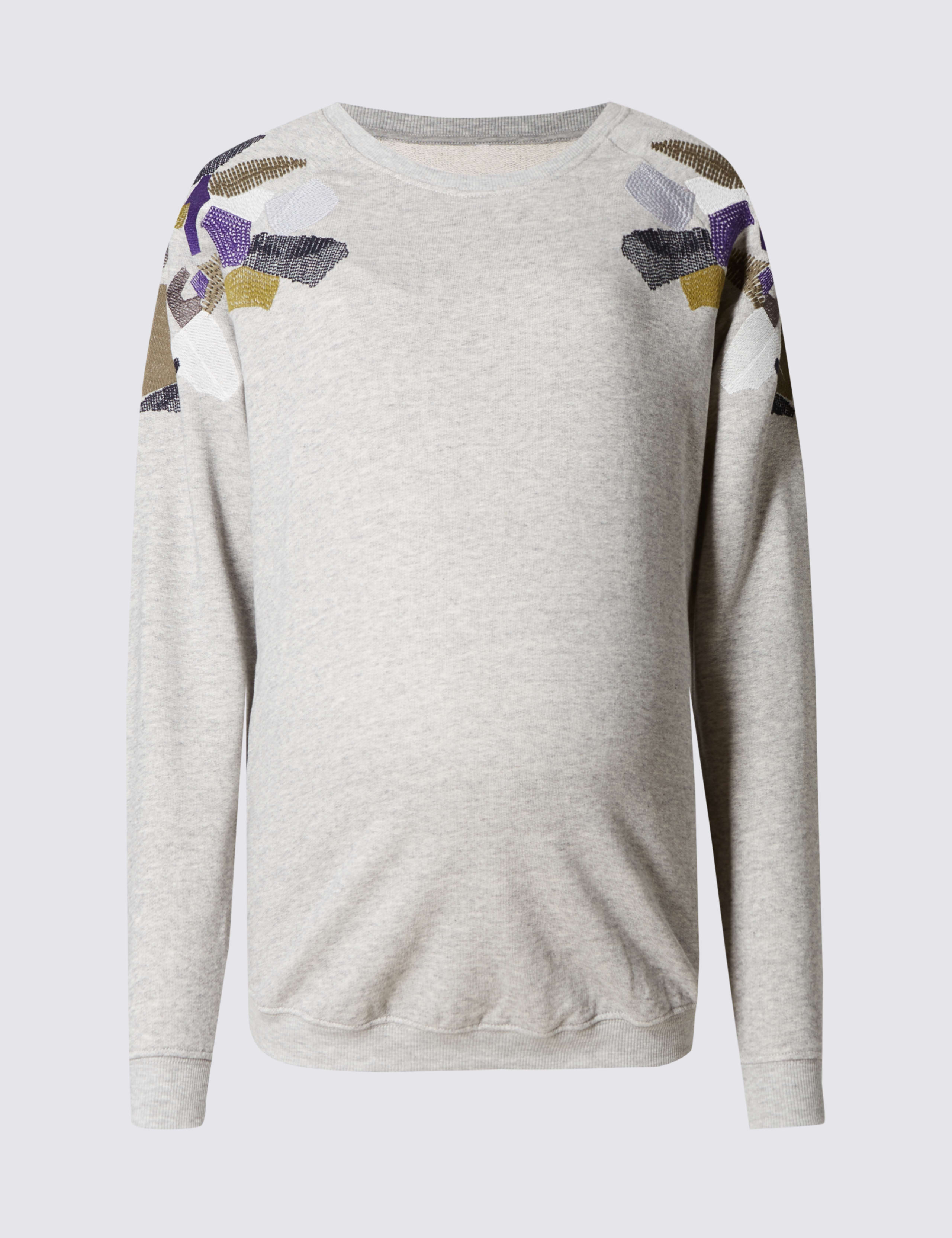 Maternity Embellished Sweatshirt 2 of 4