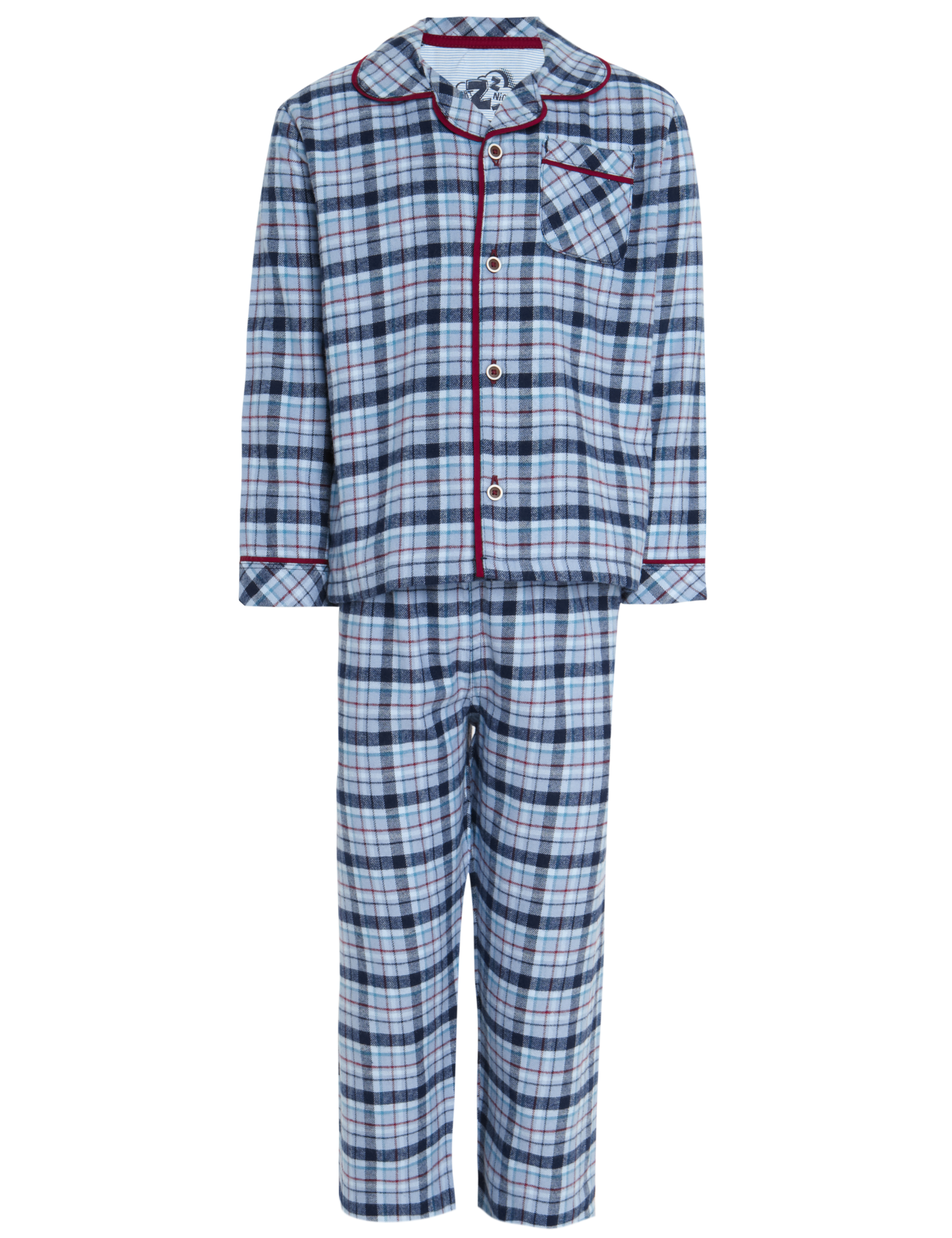 Pure Cotton Checked Pyjamas 2 of 6