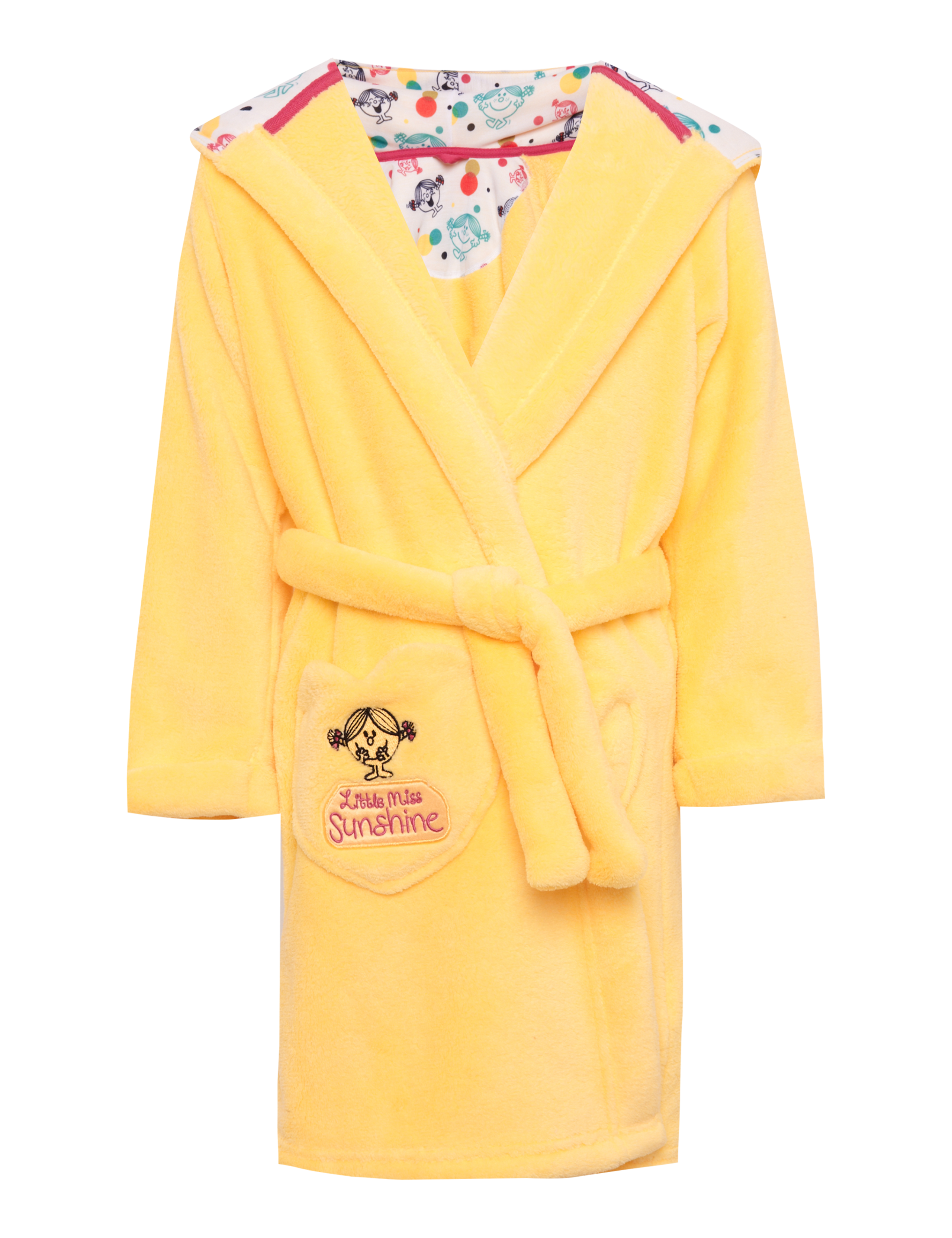 Hooded Little Miss Sunshine Dressing Gown with StayNEW™ 2 of 6