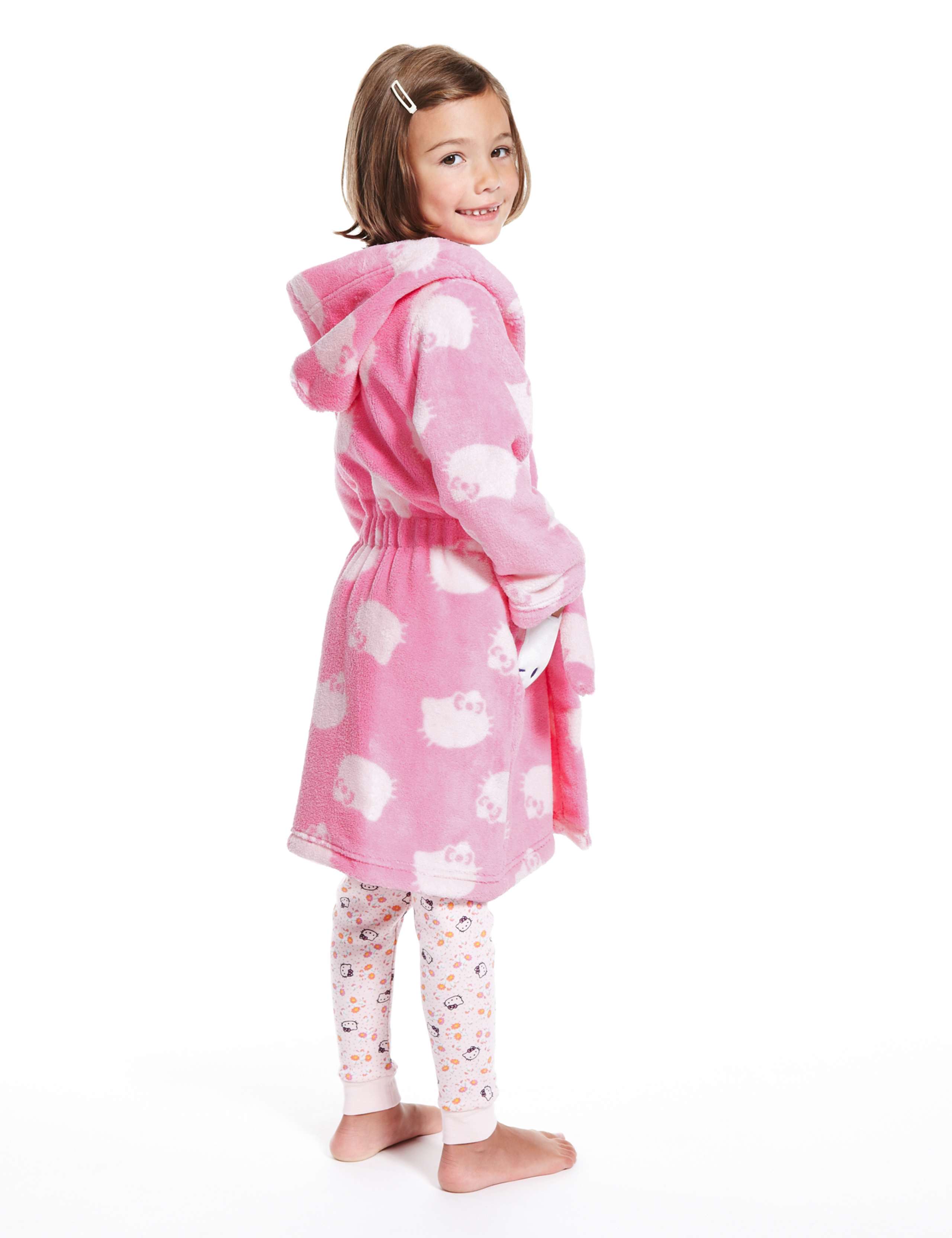 Hello Kitty Hooded Dressing Gown with StayNEW™ 4 of 6