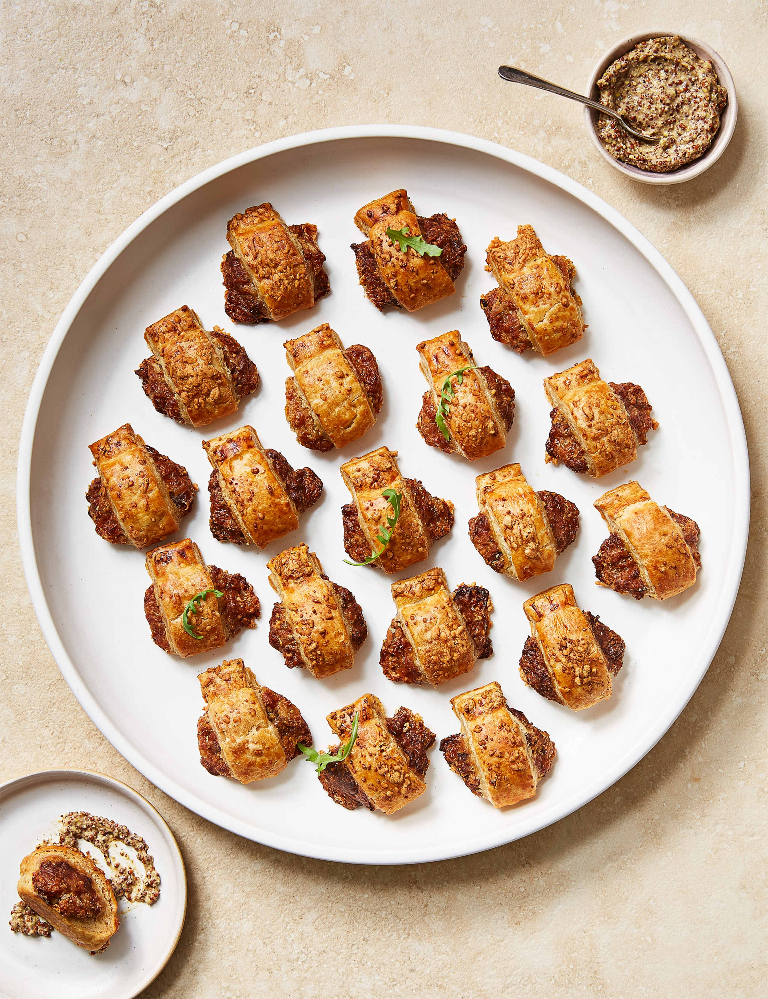 Dinky Cheese & Onion Pastry Rolls (20 Pieces) - (Last Collection Date 30th September 2020) 1 of 3