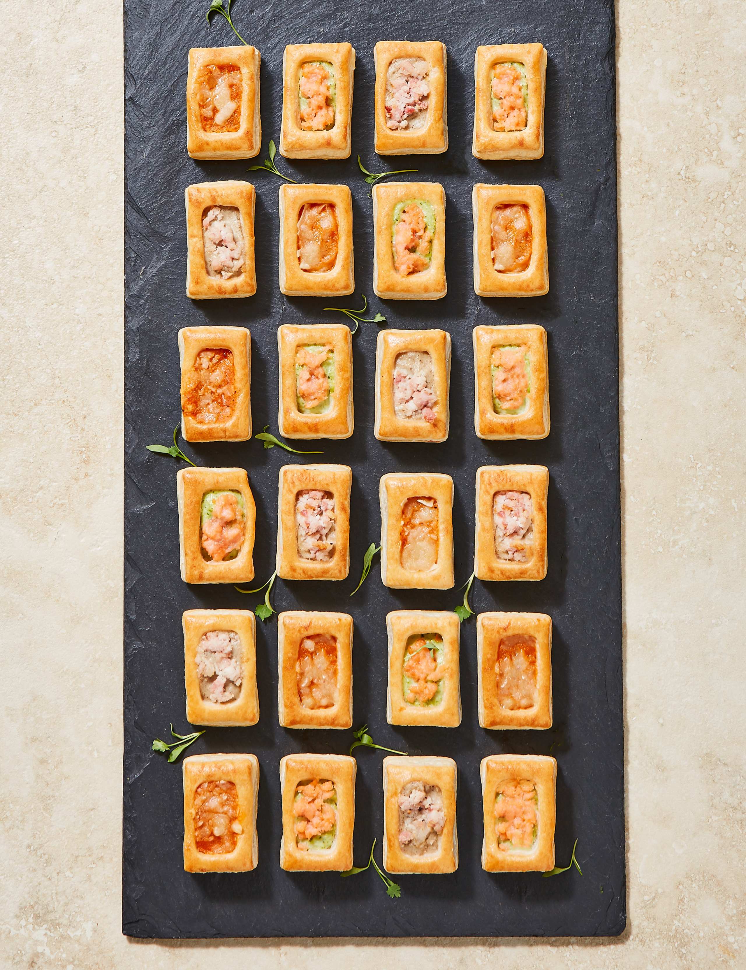 Mini Deep-Filled Vol-Au-Vents (24 Pieces) - (Last Collection Date 30th September 2020) 1 of 5