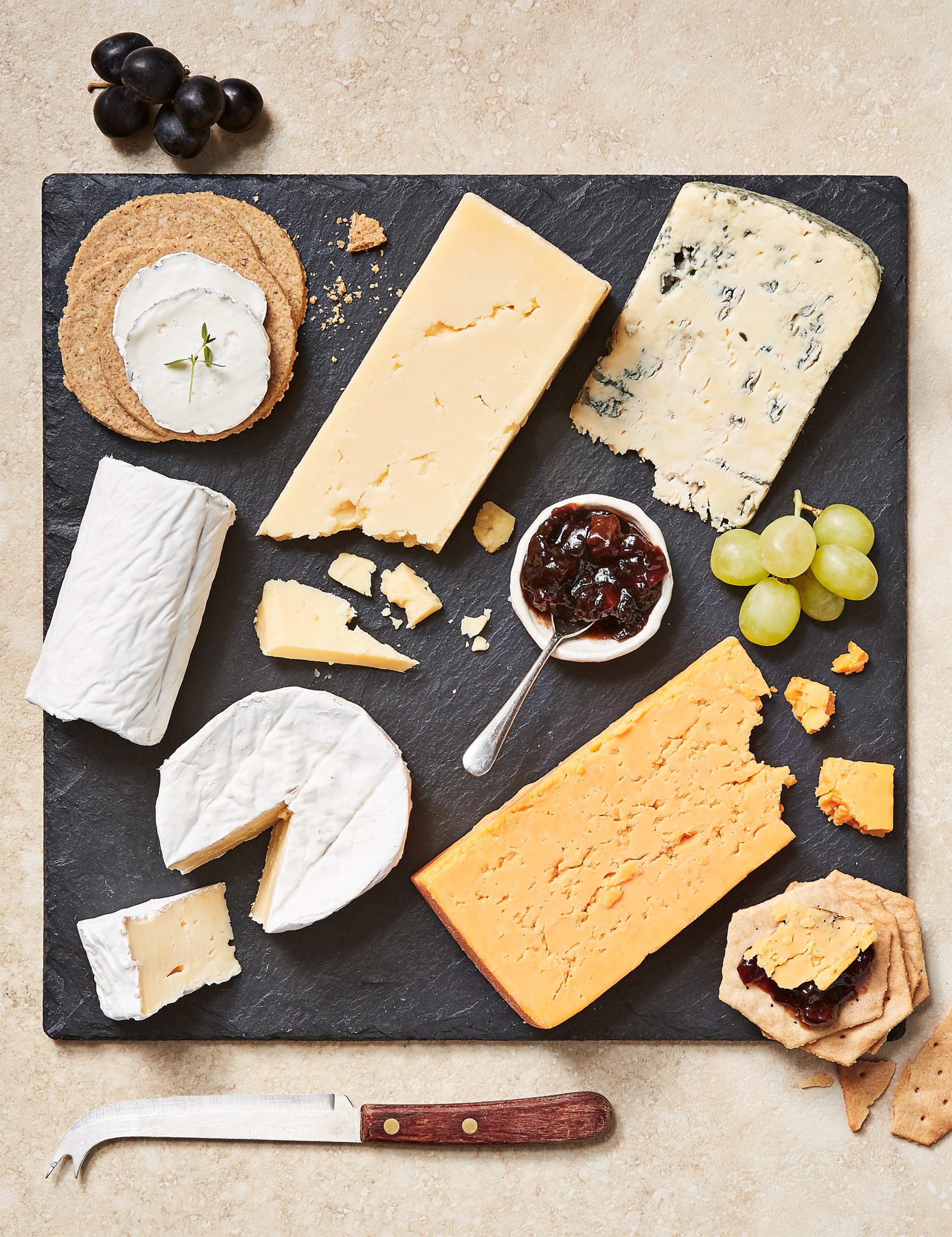 Award Winning British Cheese Selection (Serves 10-12) - (Last Collection Date 30th September 2020) 1 of 3