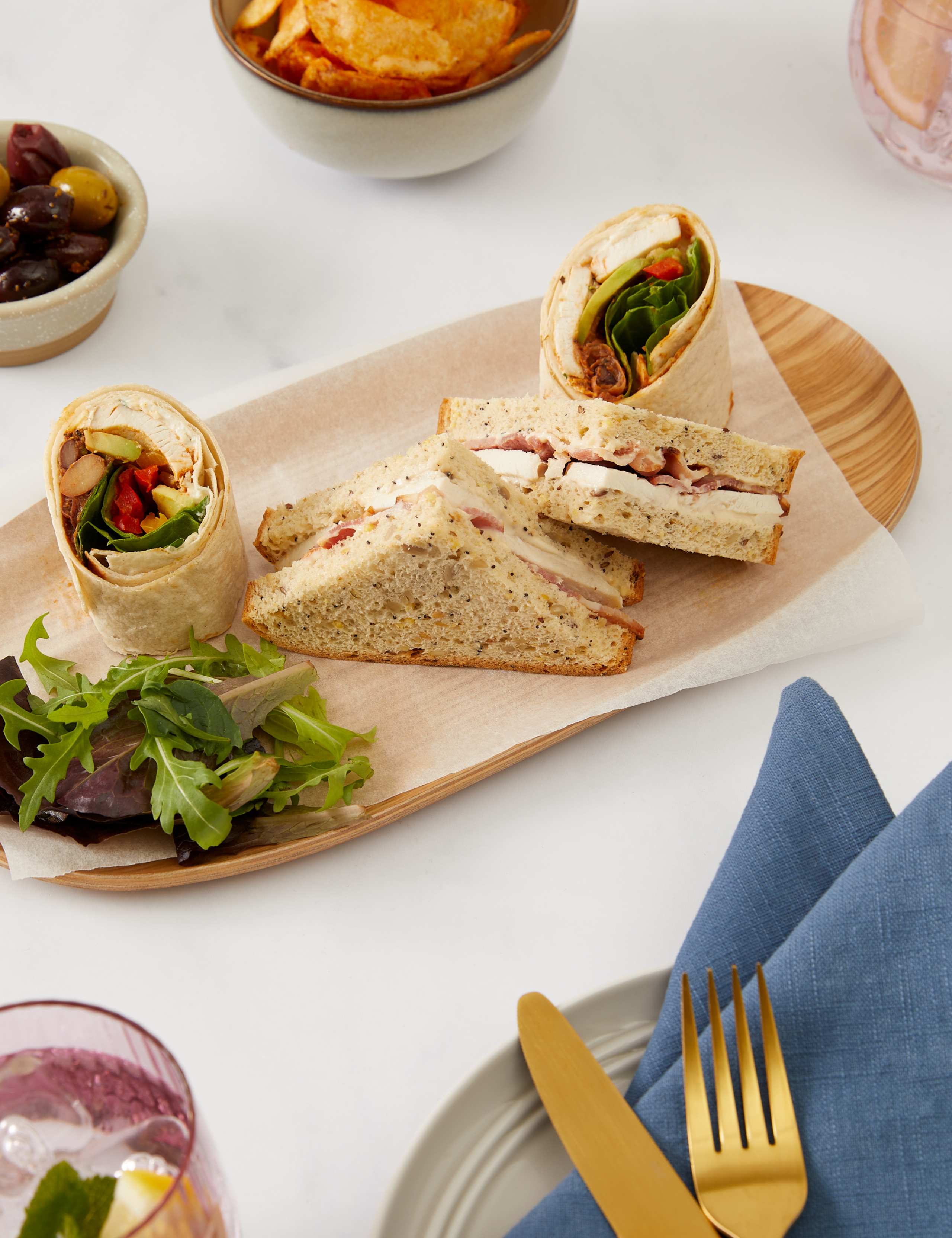 Made Without Wheat Sandwich & Wrap Platter (14 Pieces) 2 of 4