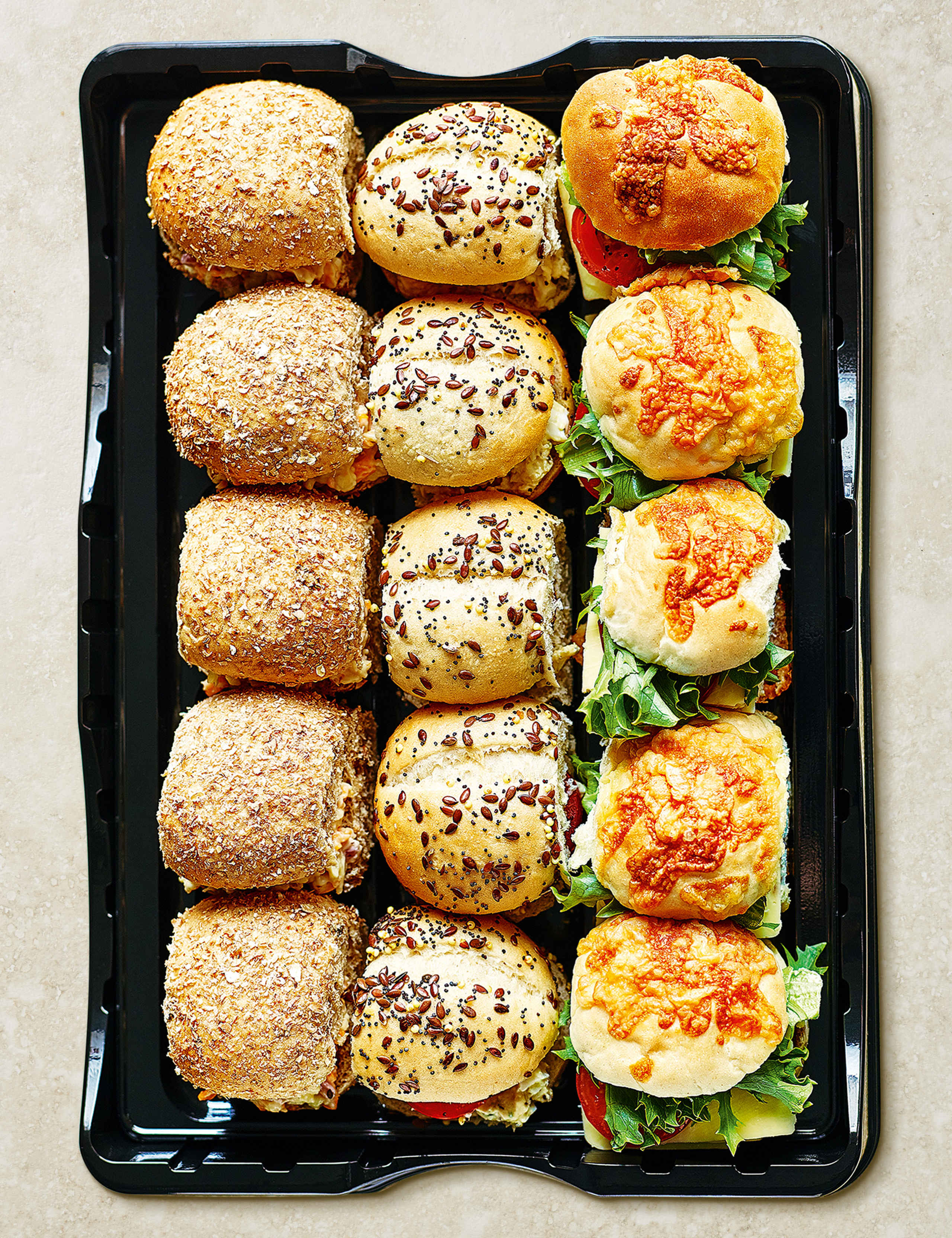 Vegetarian Mini Roll Selection (15 Pieces) - Last Day to Collect 6th September 1 of 4