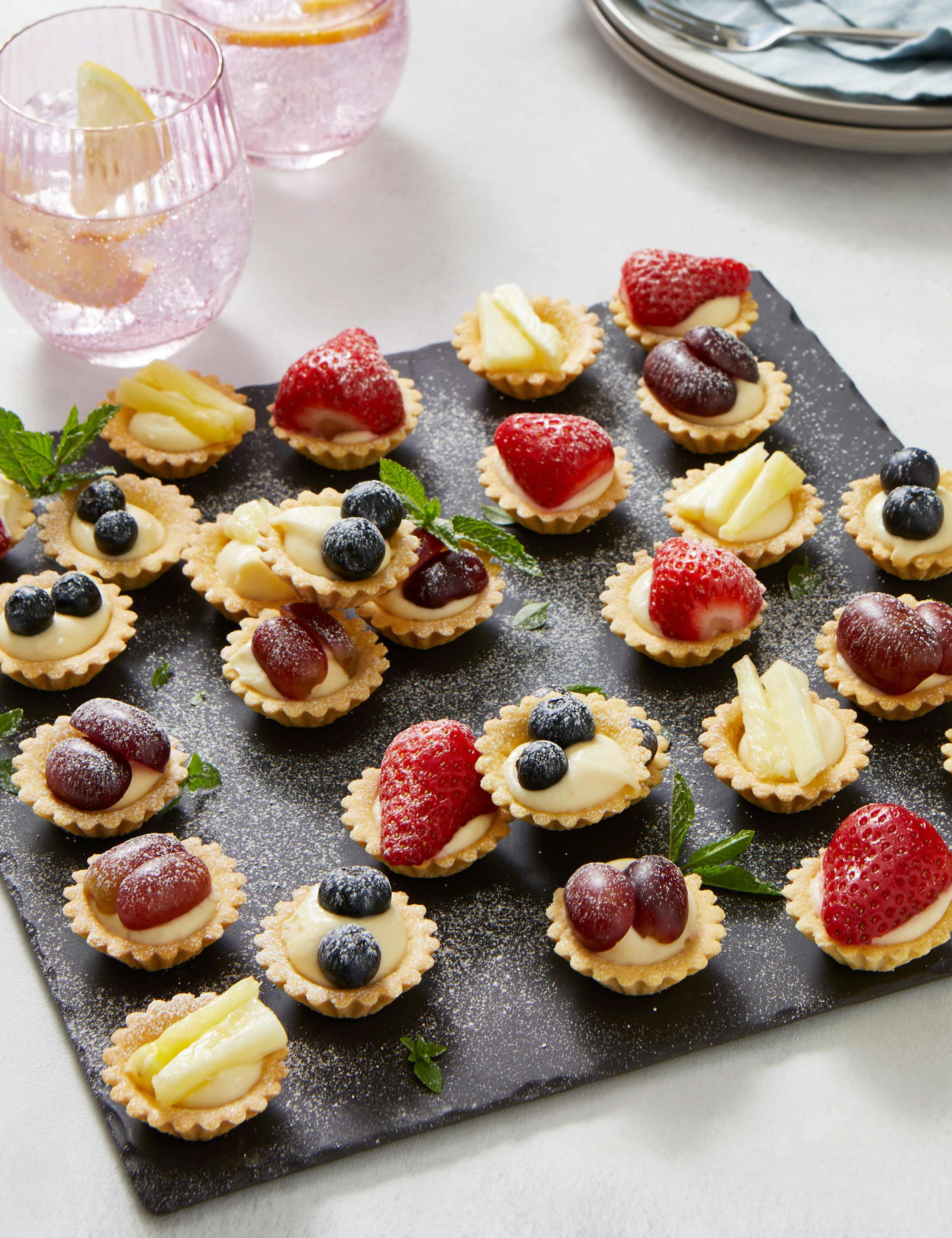Mini Fresh Fruit Tartlets (27 Pieces) - (Last Collection Date 30th September 2020) 1 of 4