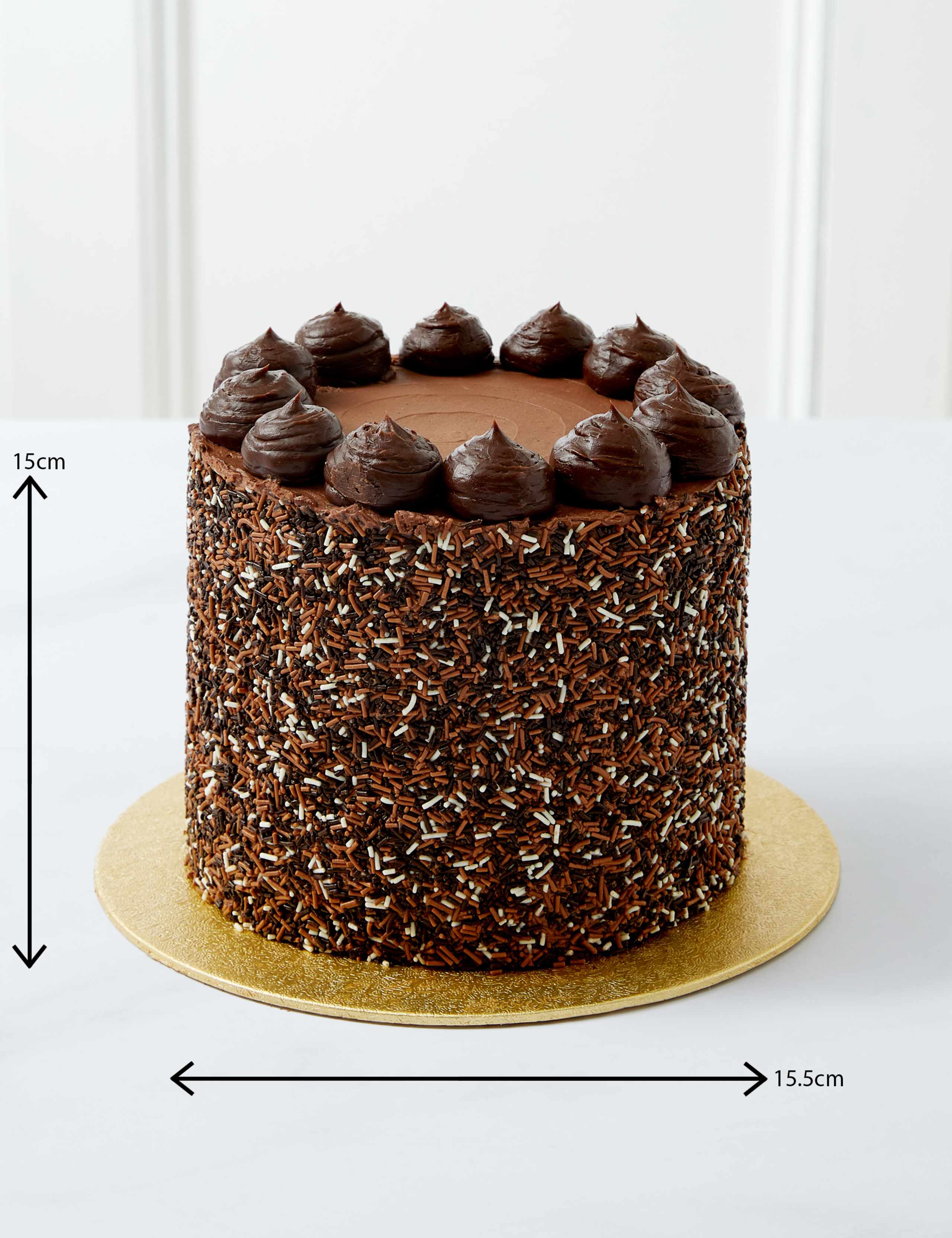 Milk Dark & White Chocolate Layers Cake (Serves 12) 3 of 4