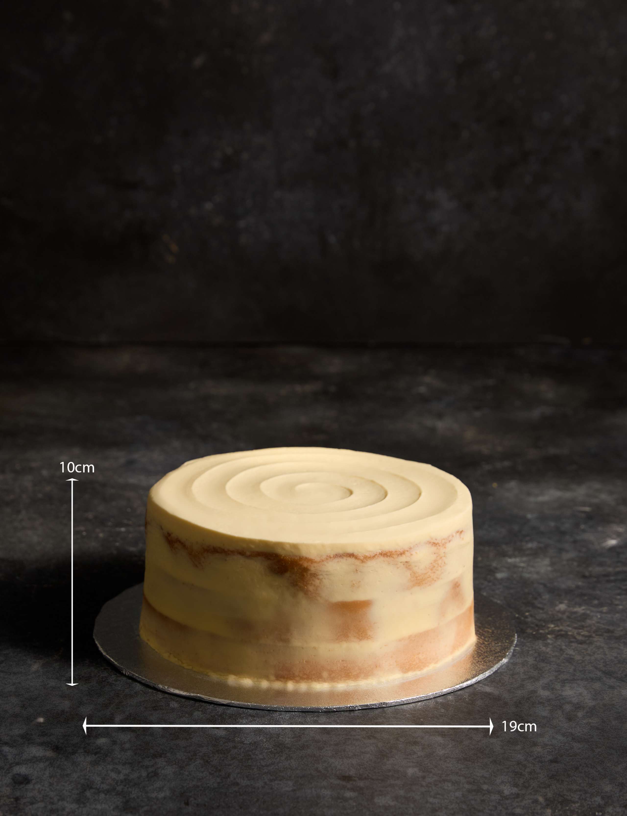 Vanilla Naked Cake (Serves 24) 4 of 6