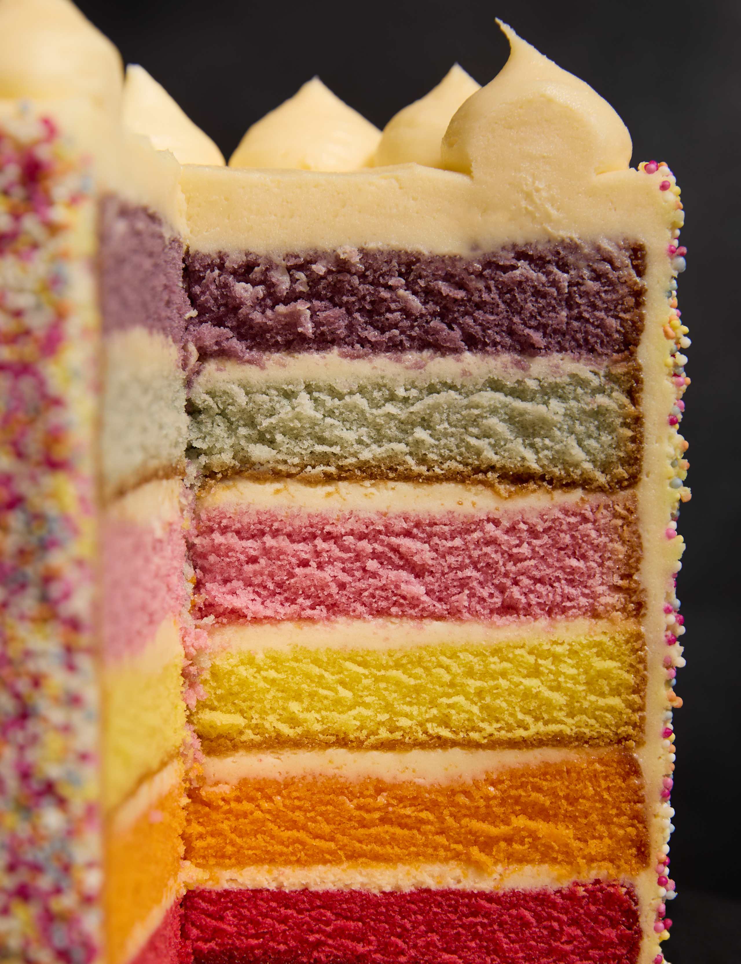 Rainbow Cake (Serves 12) 5 of 6